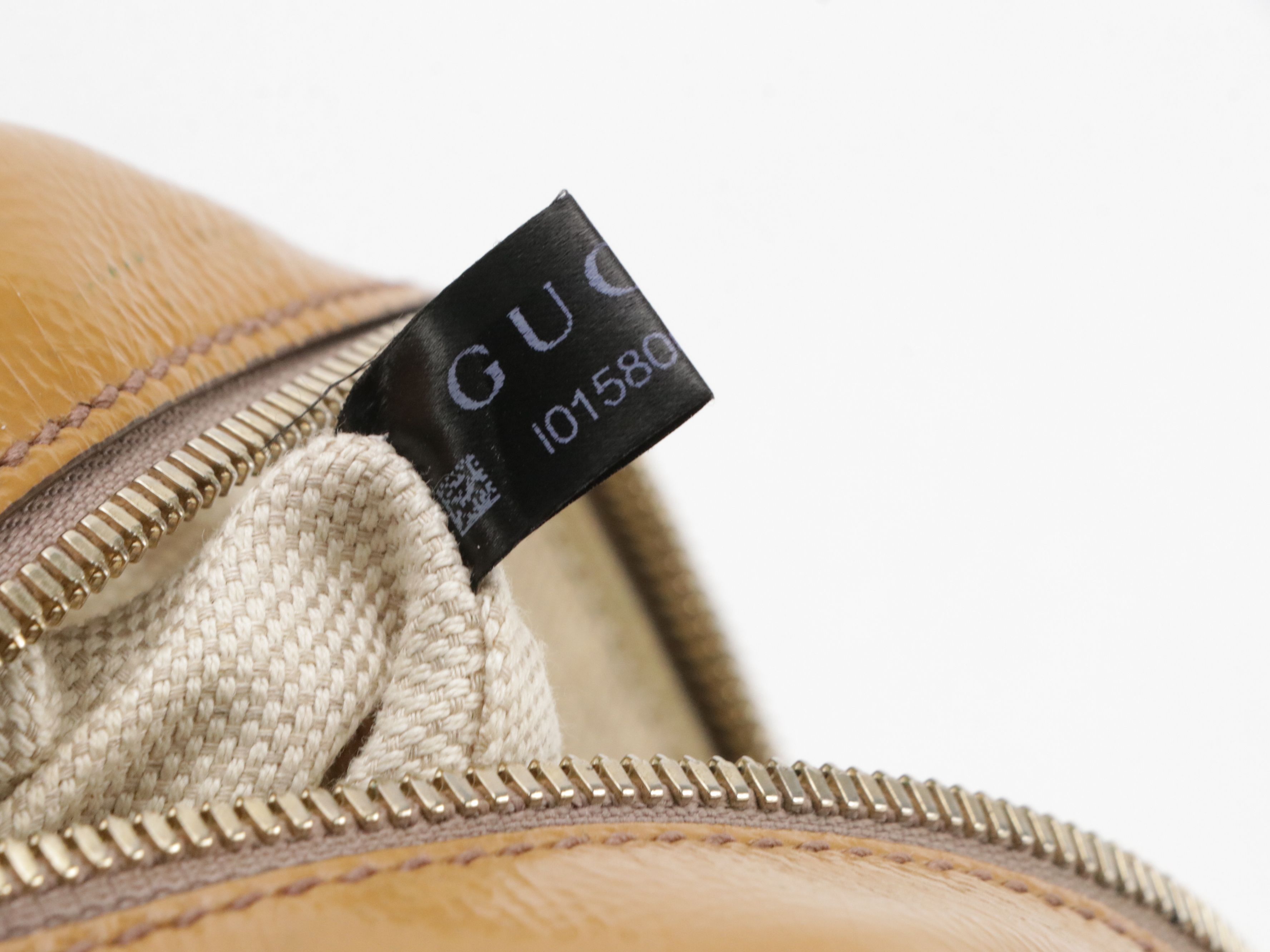 Gucci Soho Disco Camera Bag in Mustard Yellow Patent Leather