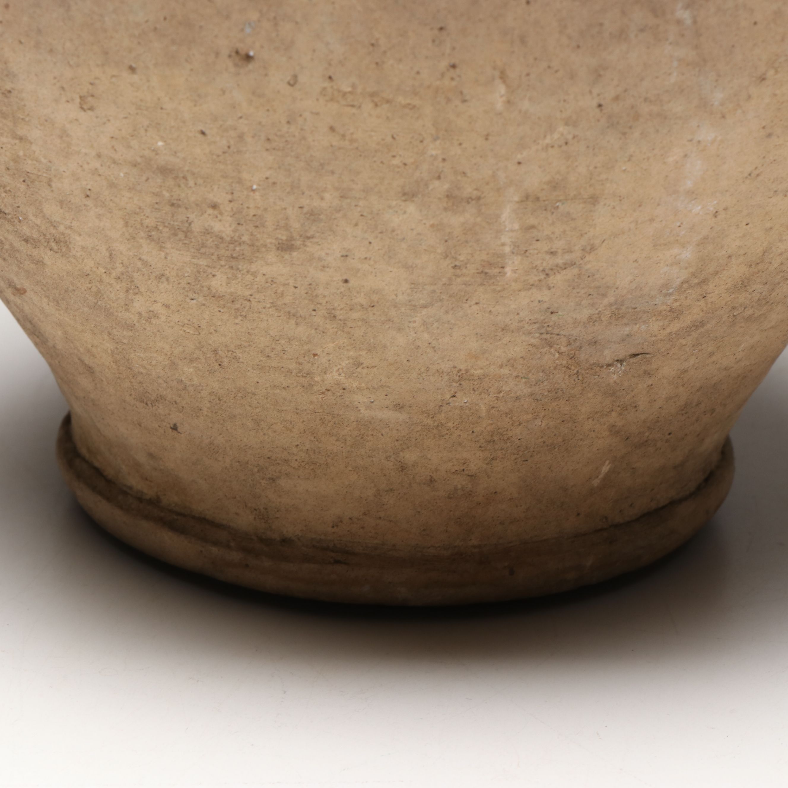 French Provincial Yellow Glazed Stoneware Confit Pot