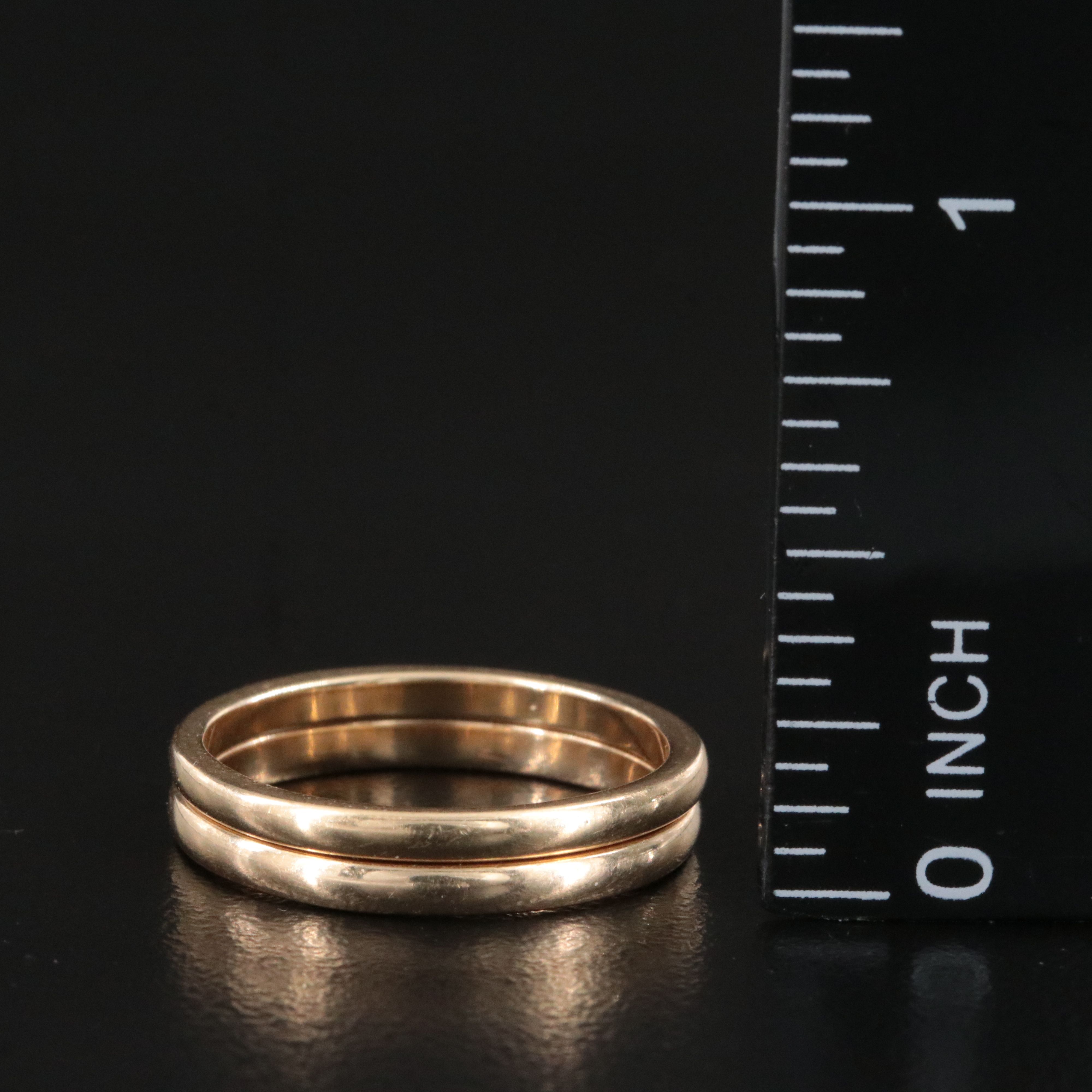 14K Gold Bands
