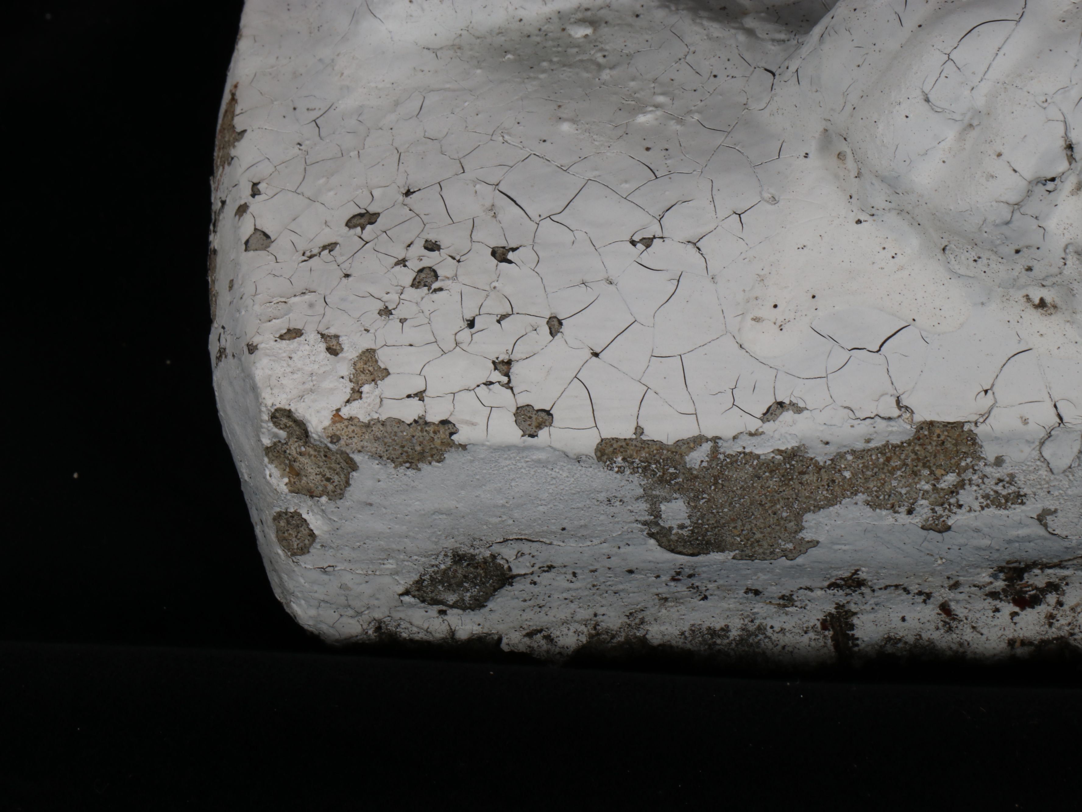 Weathered Lion Concrete Garden Sculptures