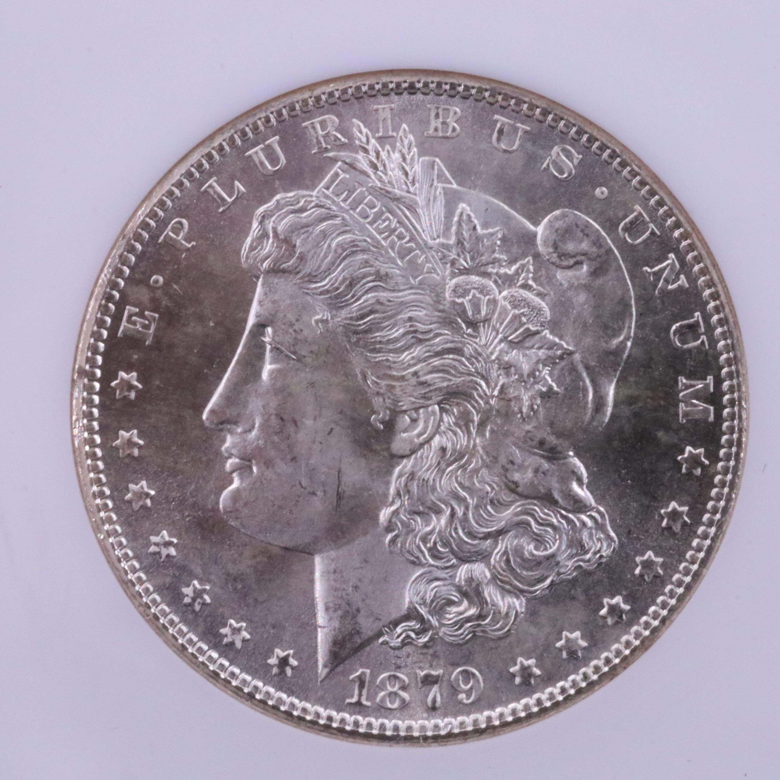 NGC Graded MS65 1879-S Morgan Silver Dollar