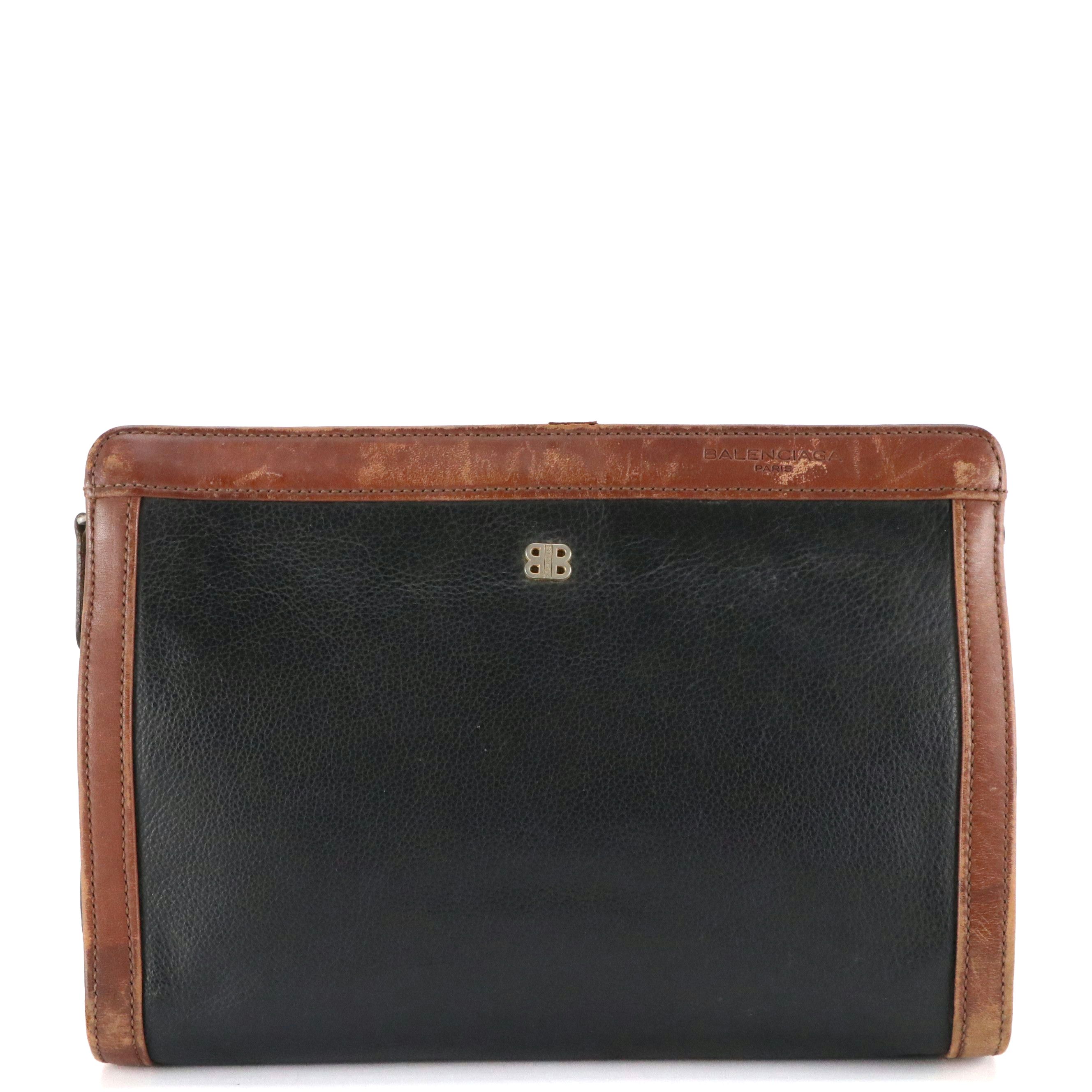 Balenciaga x Ace Co. Ltd. Leather Clutch Purse