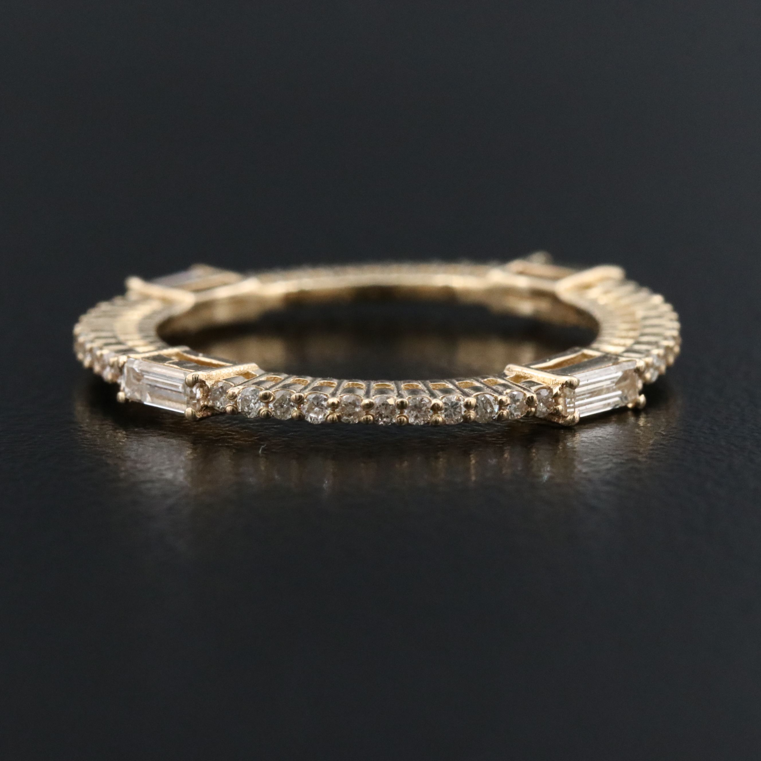 14K 0.56 CTW Diamond Eternity Band