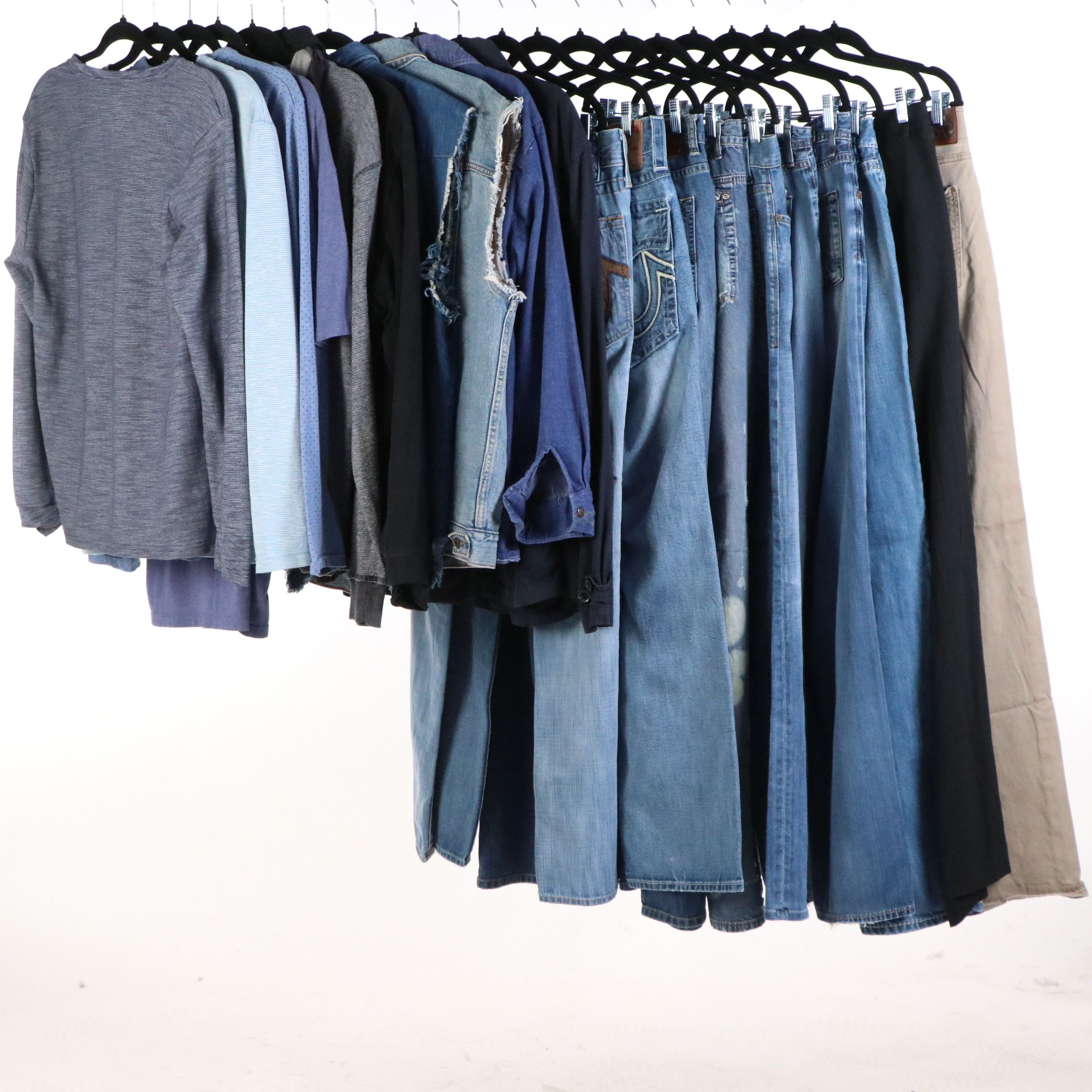 Men's Levi Strauss Denim Vest, True Religion, Kenneth Cole, Other Jeans & Tops