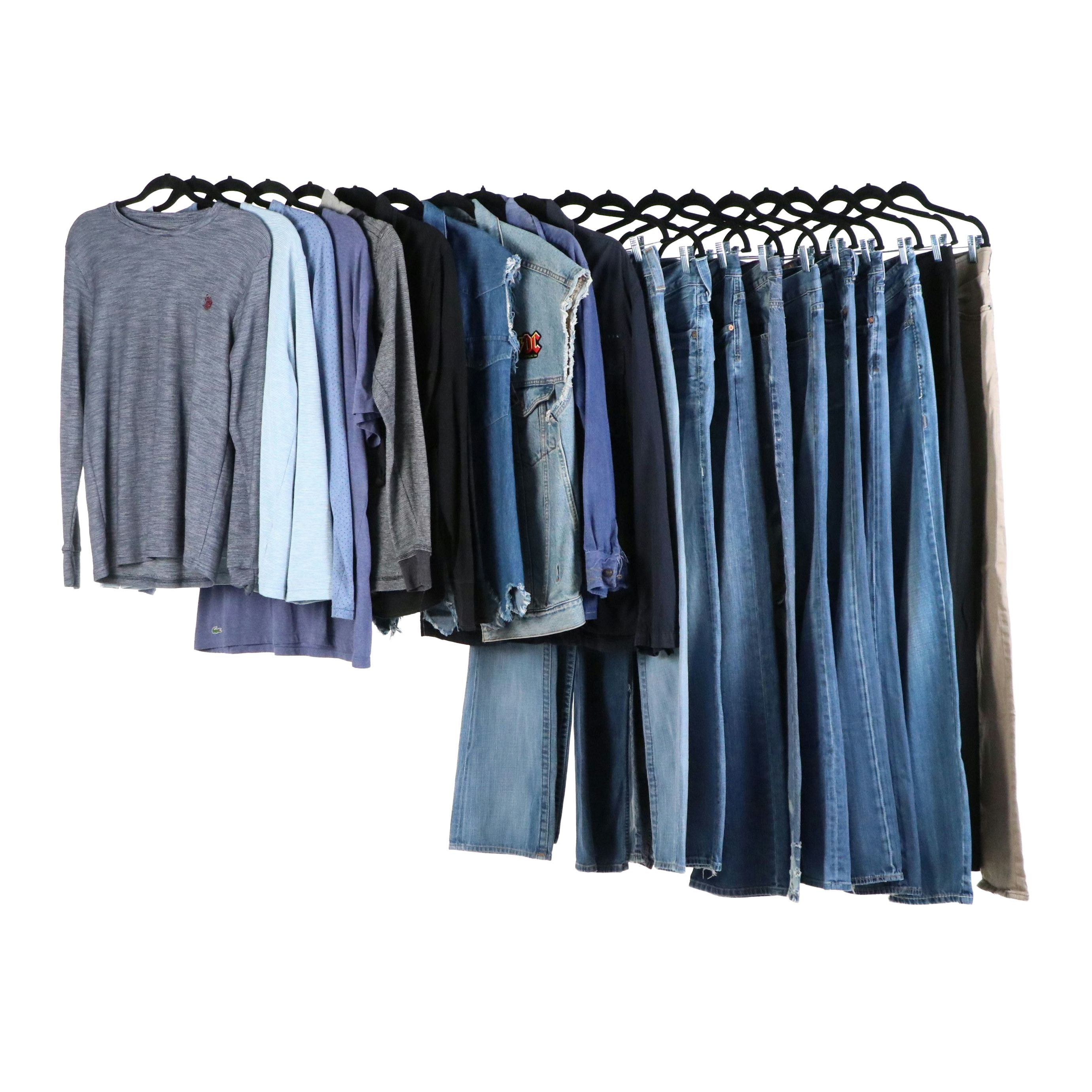 Men's Levi Strauss Denim Vest, True Religion, Kenneth Cole, Other Jeans & Tops