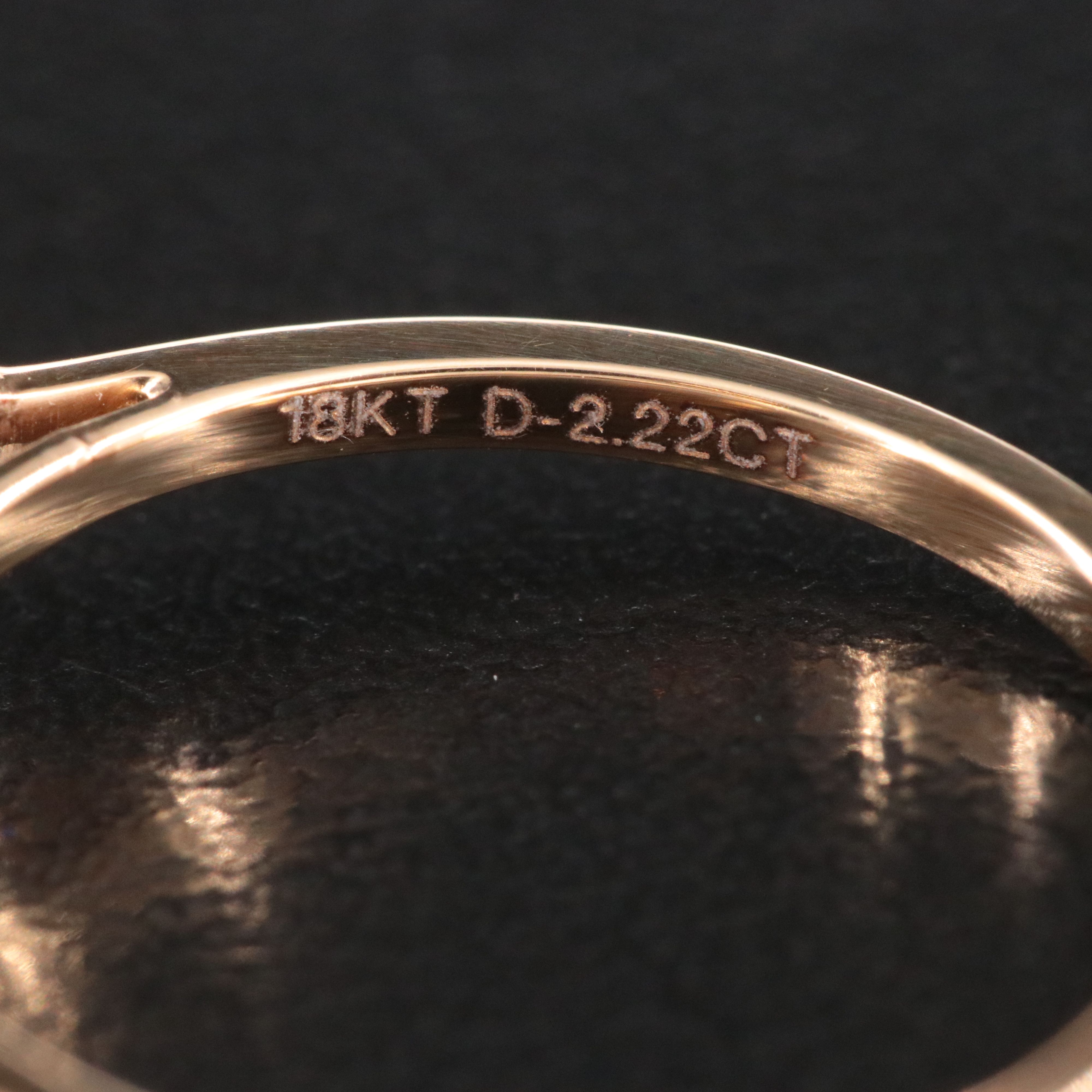 18K 2.22 CTW Diamond Ring
