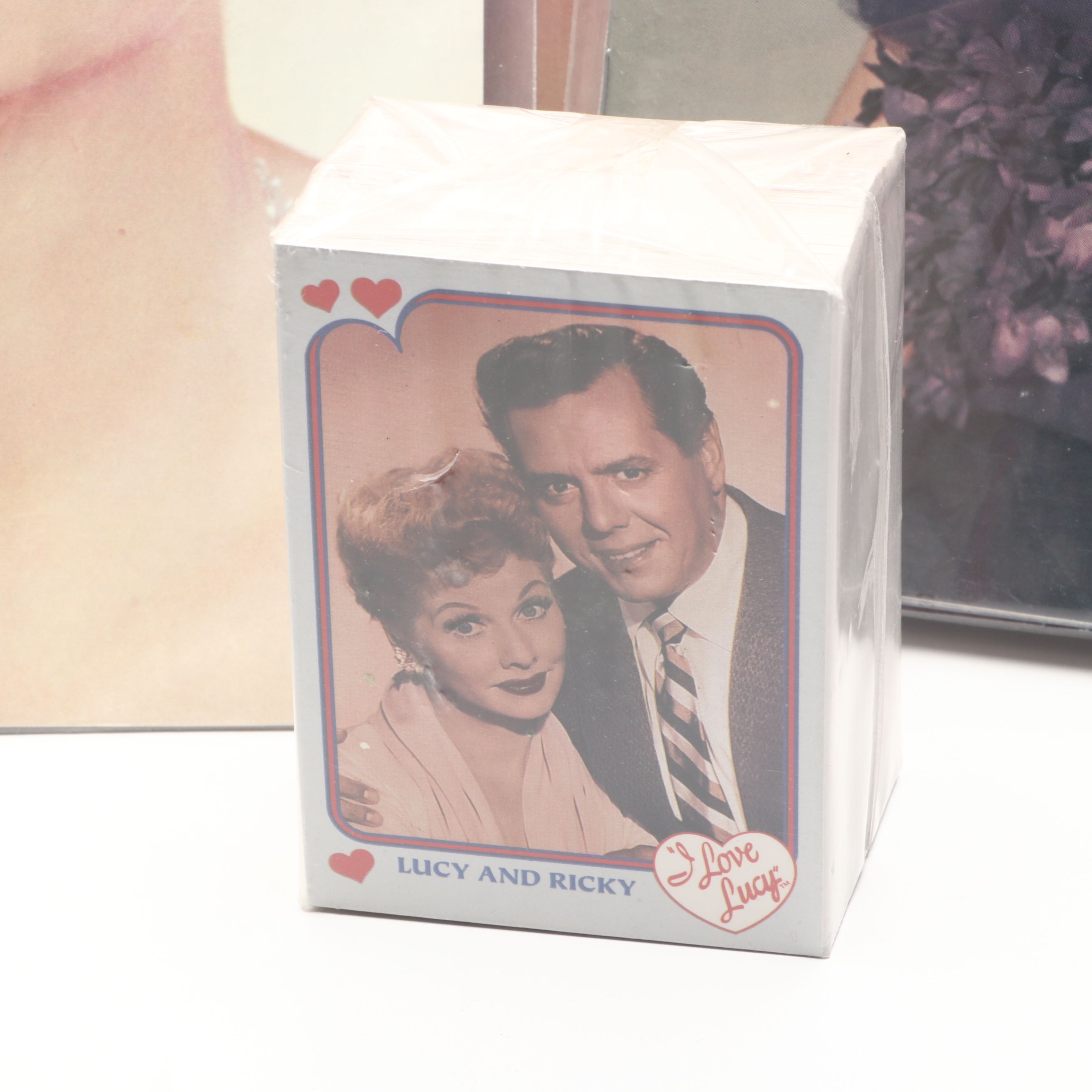 "I Love Lucy" Trading Cards with Bette Davis and Lucille Ball Magazines
