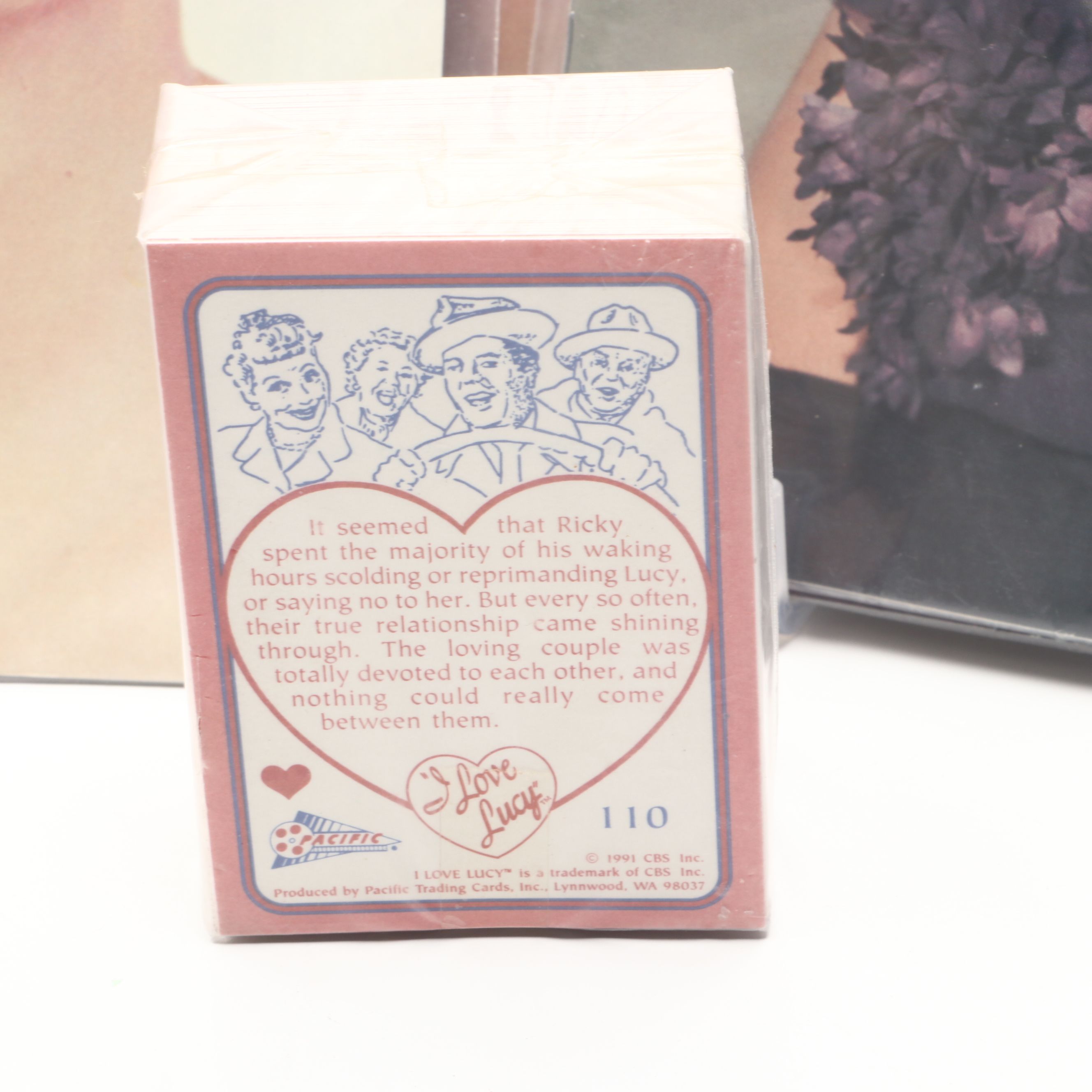 "I Love Lucy" Trading Cards with Bette Davis and Lucille Ball Magazines