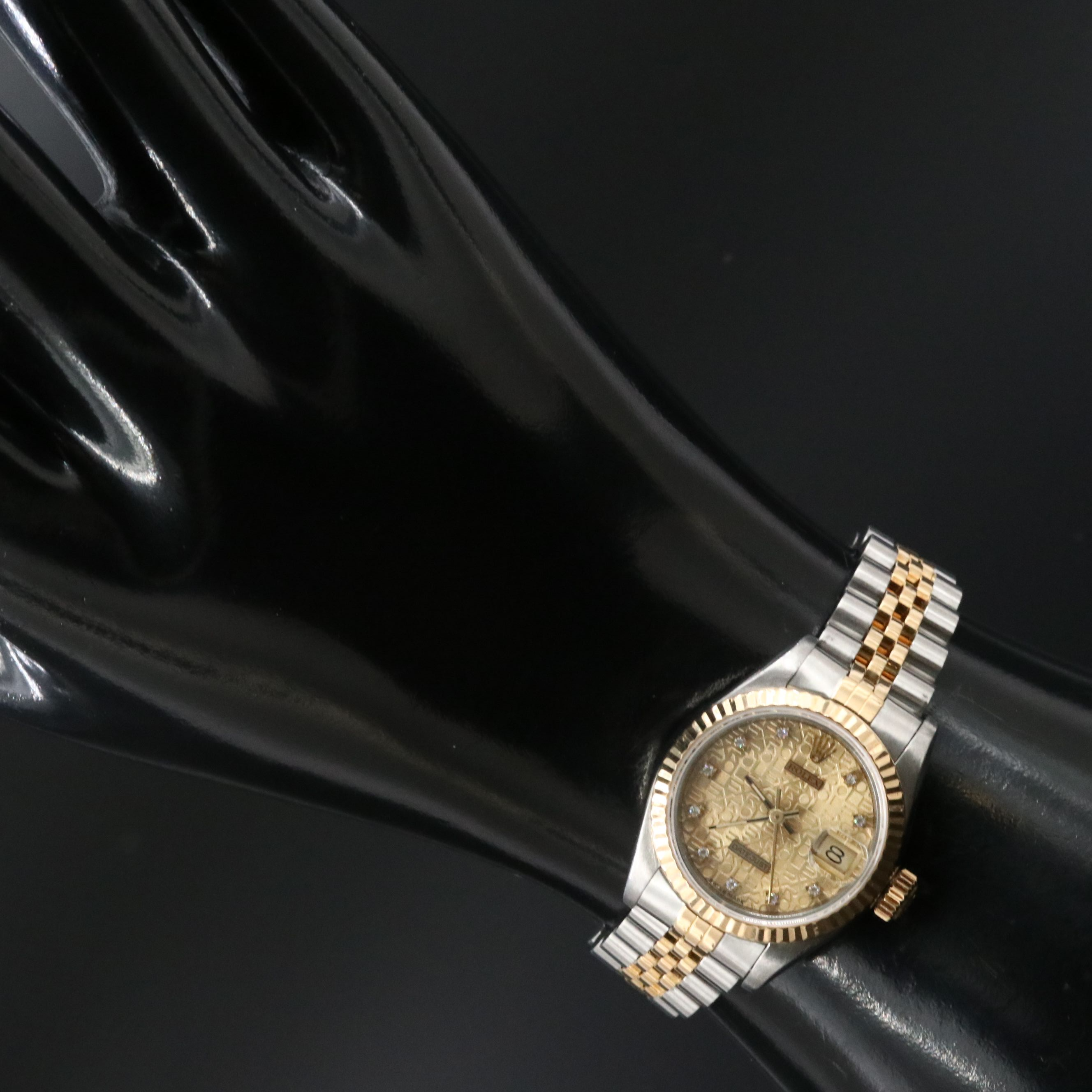 Rolex Datejust 69173 Custom Dial Vintage Watch c.1990