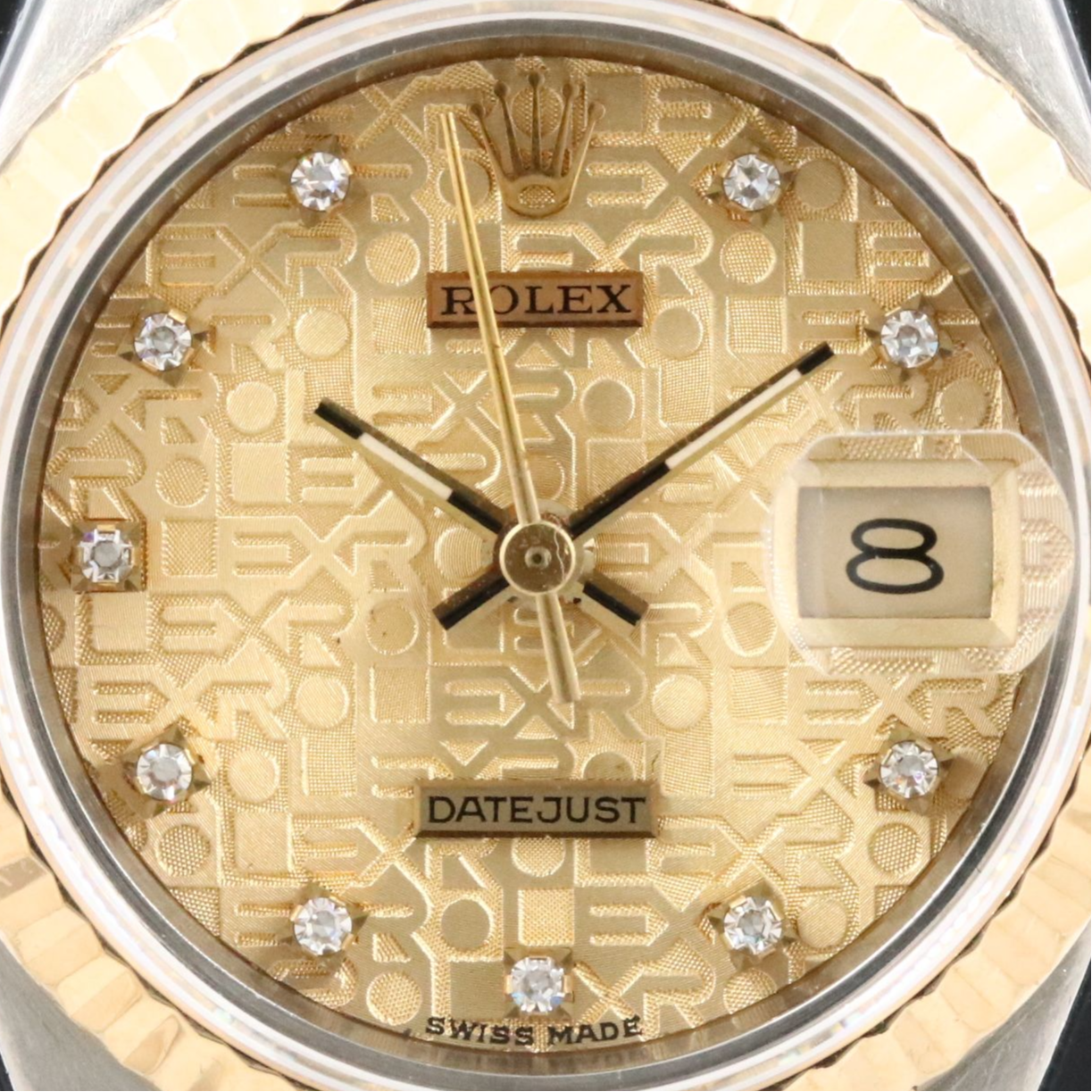 Rolex Datejust 69173 Custom Dial Vintage Watch c.1990