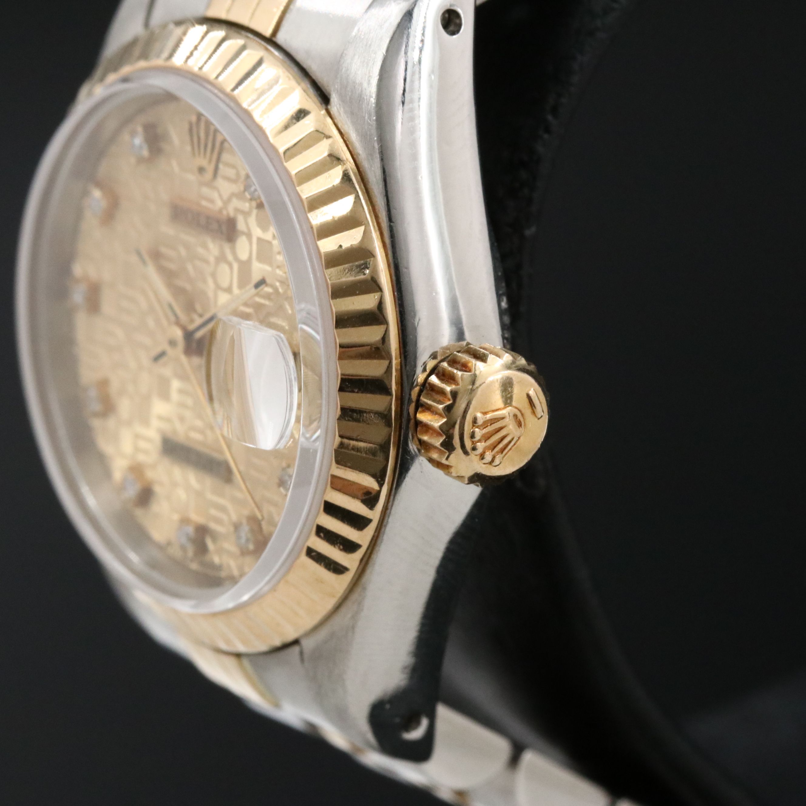 Rolex Datejust 69173 Custom Dial Vintage Watch c.1990