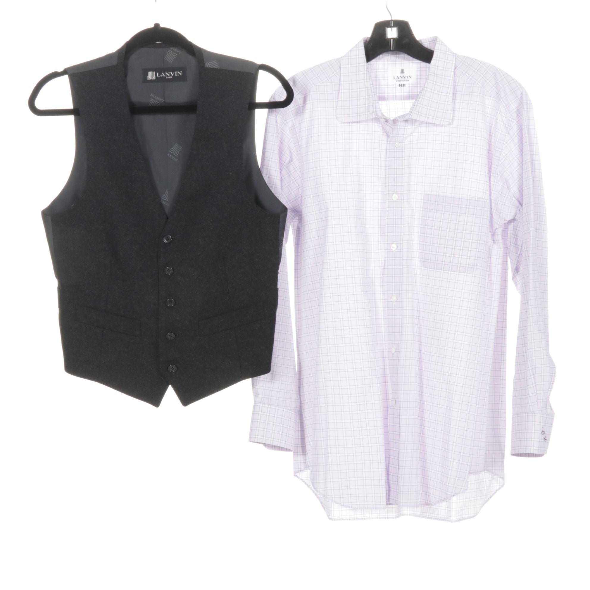 Nazario Piazzo & L'Affari Wool Blend Suit Jackets, Lanvin Vest, Shirts & More