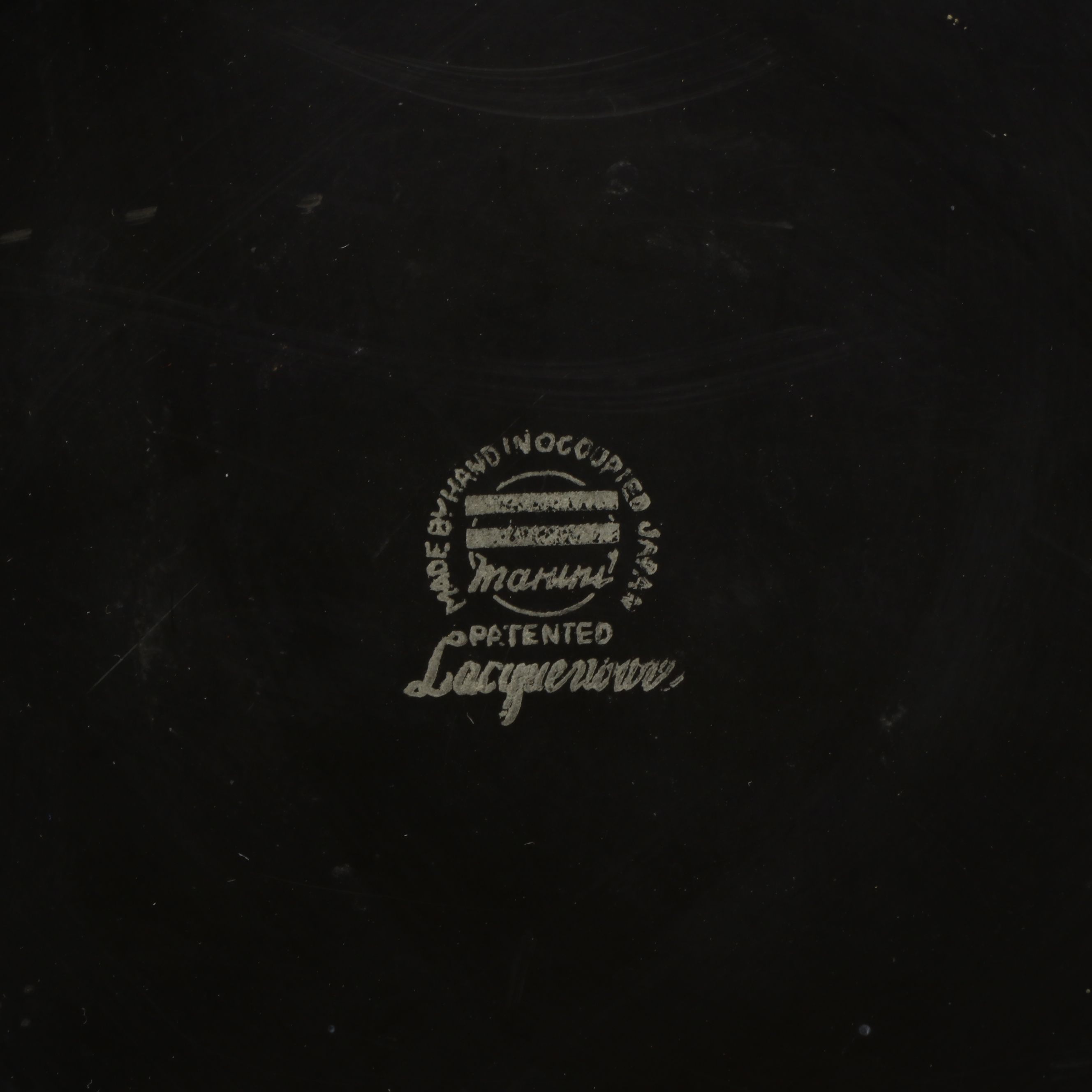 Maruni Lacquerware Open Work Platter, Sturgis Pretzel Co. Tin, and More Décor