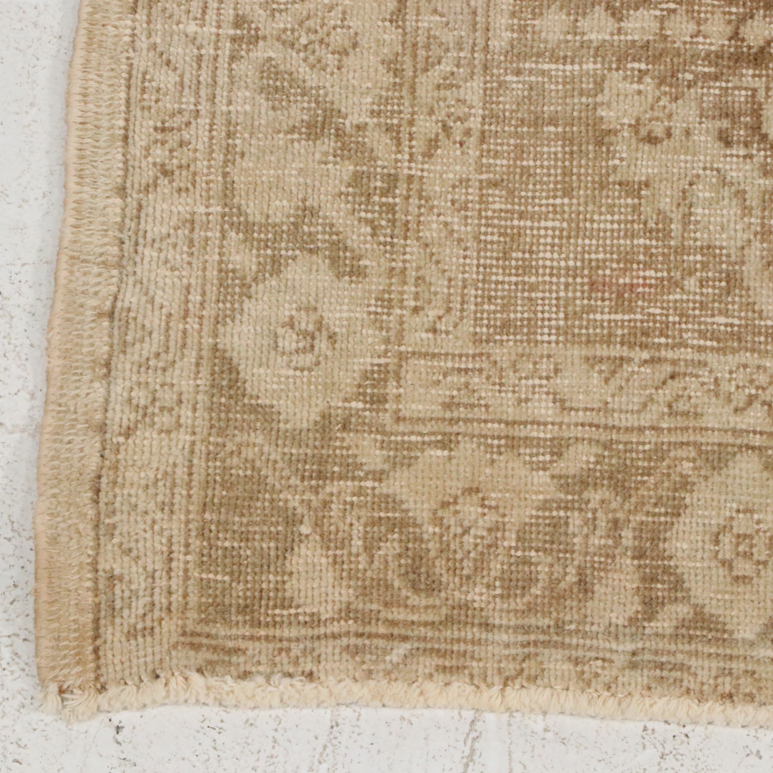 3'4 x 5'4 Hand-Knotted Turkish Ghiordes Prayer Rug