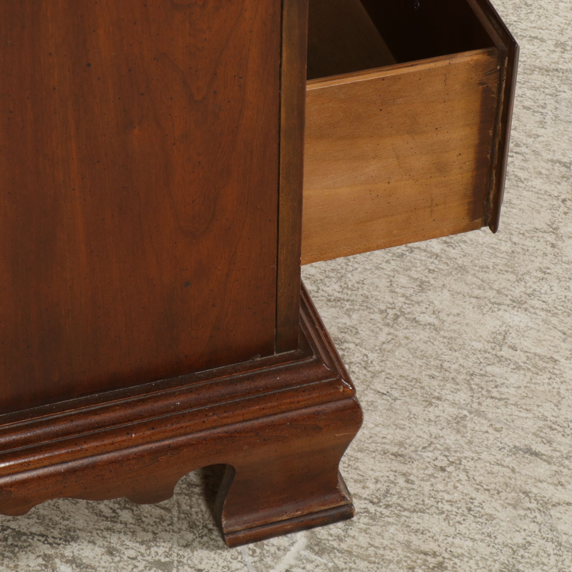 Mount Vernon Federal Style Cherry Armoire, Late 20th Century