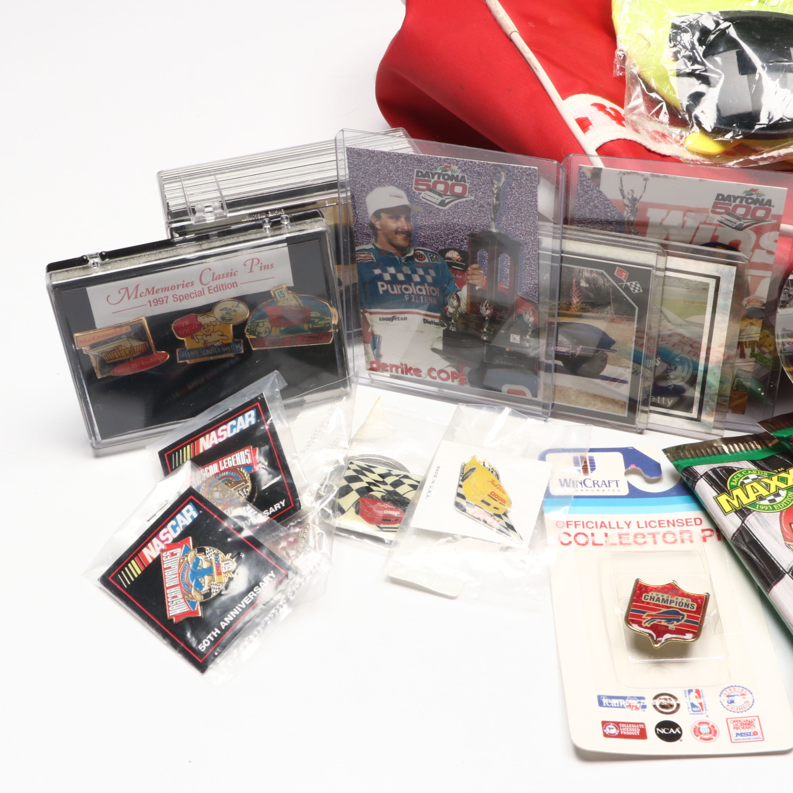 IROC Hat and Poster with More Racing and Sports Memorabilia