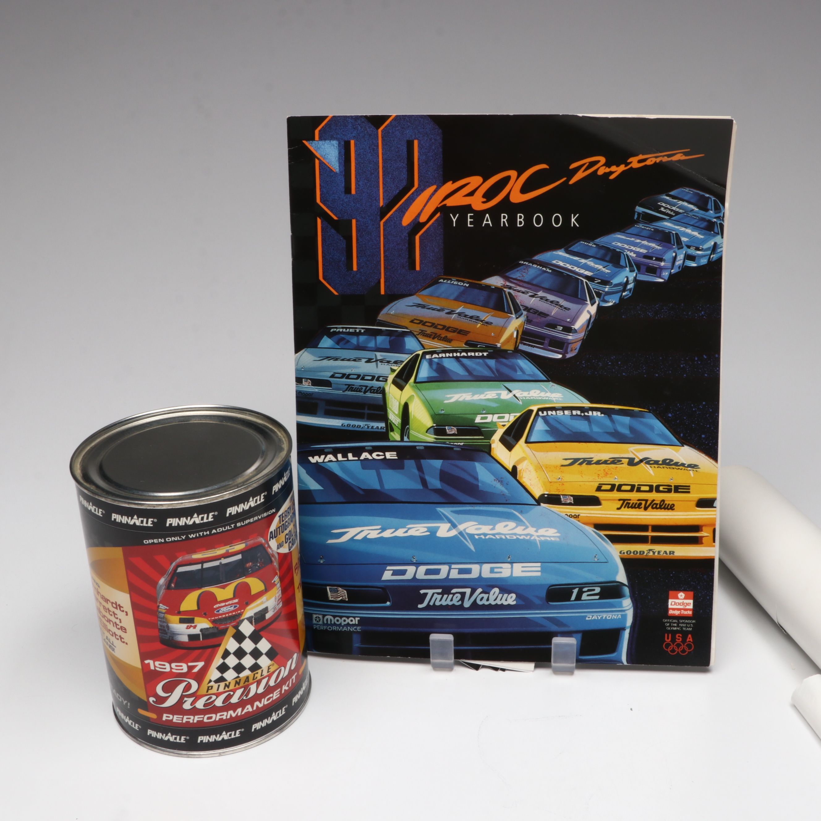 IROC Hat and Poster with More Racing and Sports Memorabilia