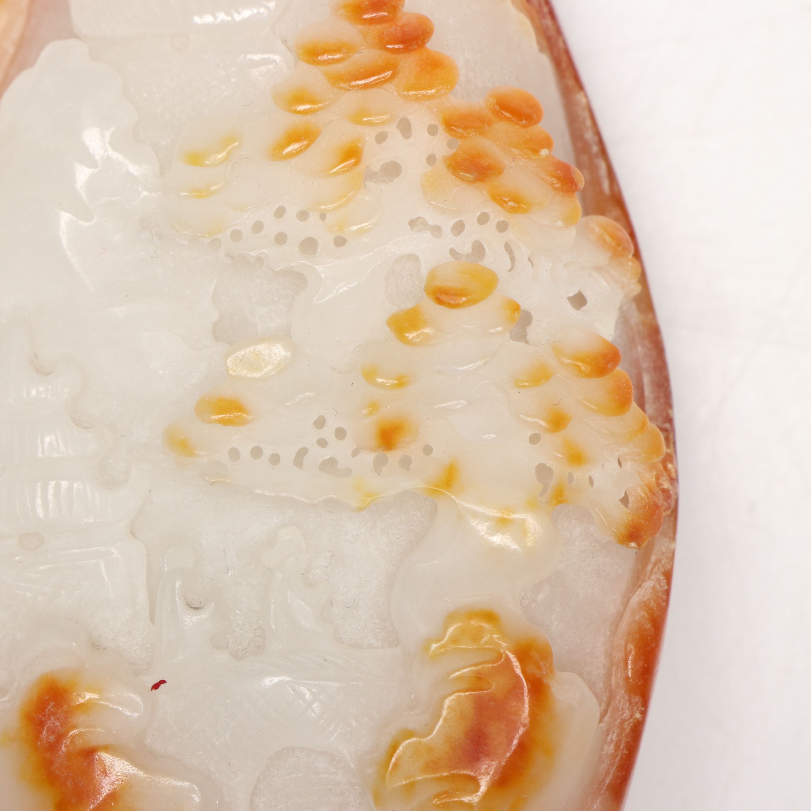 Chinese Egg-Shaped Jadeite Carving