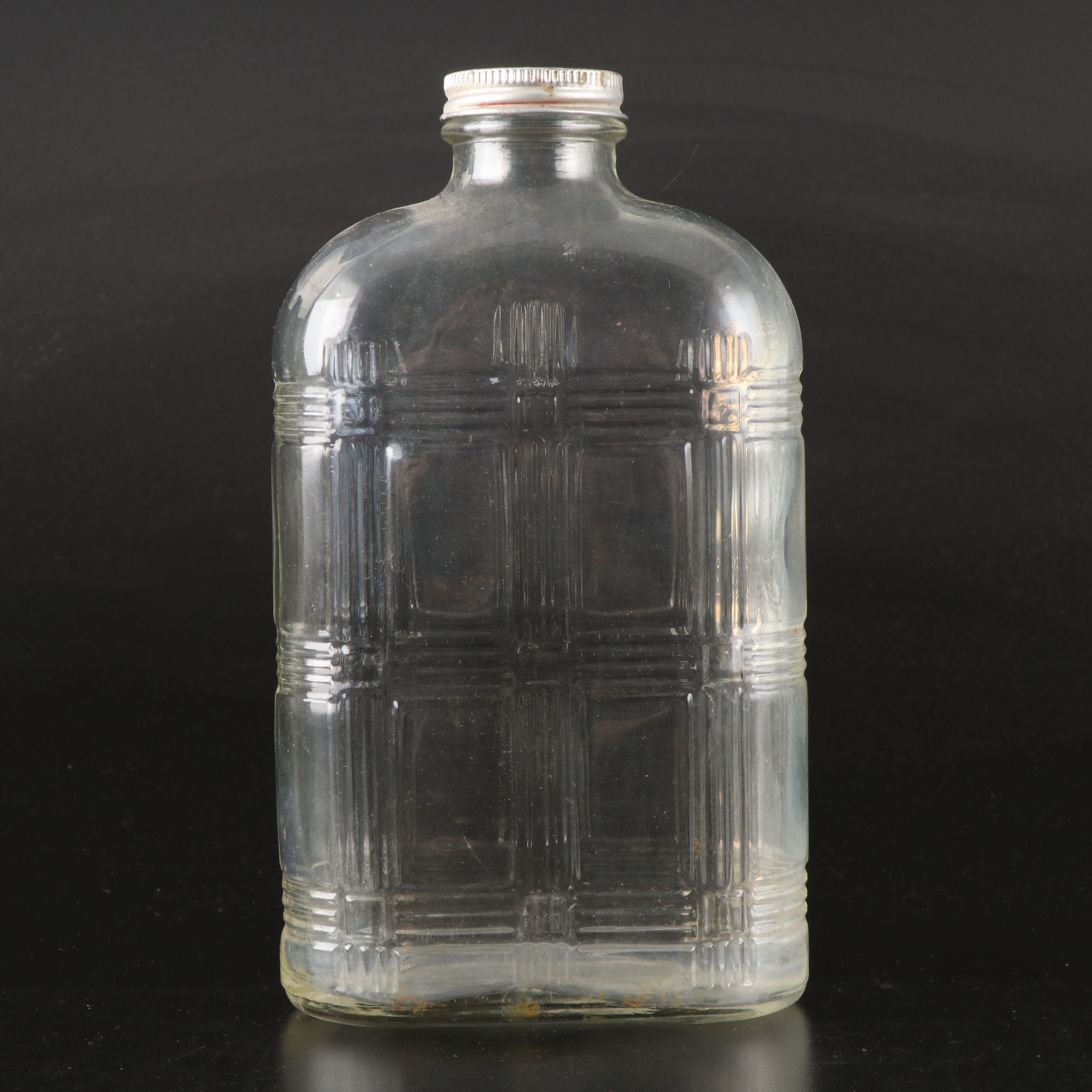 Raimond Silverplate Cruet Stand with Pewter and Glass Table Accessories