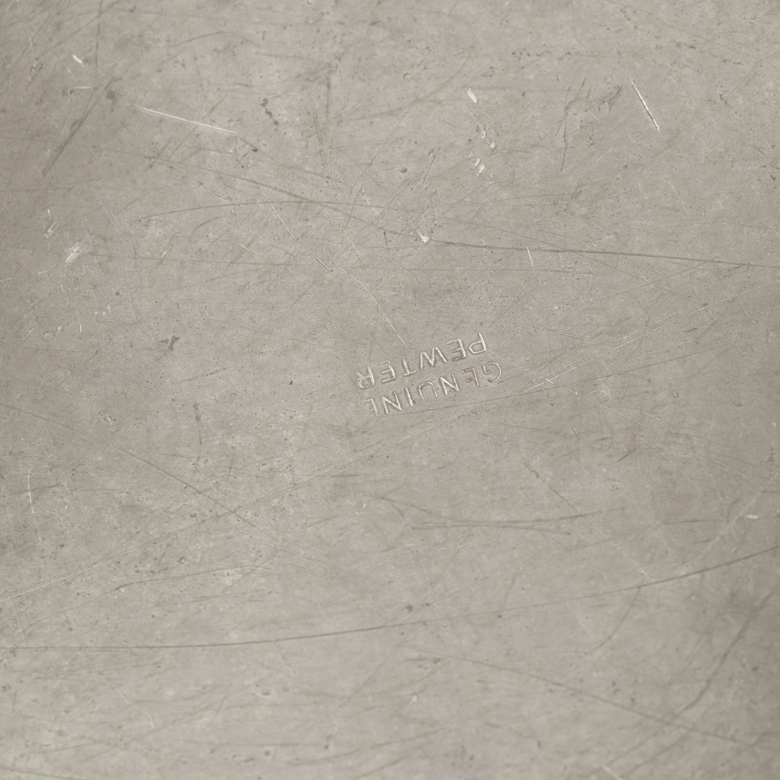 Raimond Silverplate Cruet Stand with Pewter and Glass Table Accessories