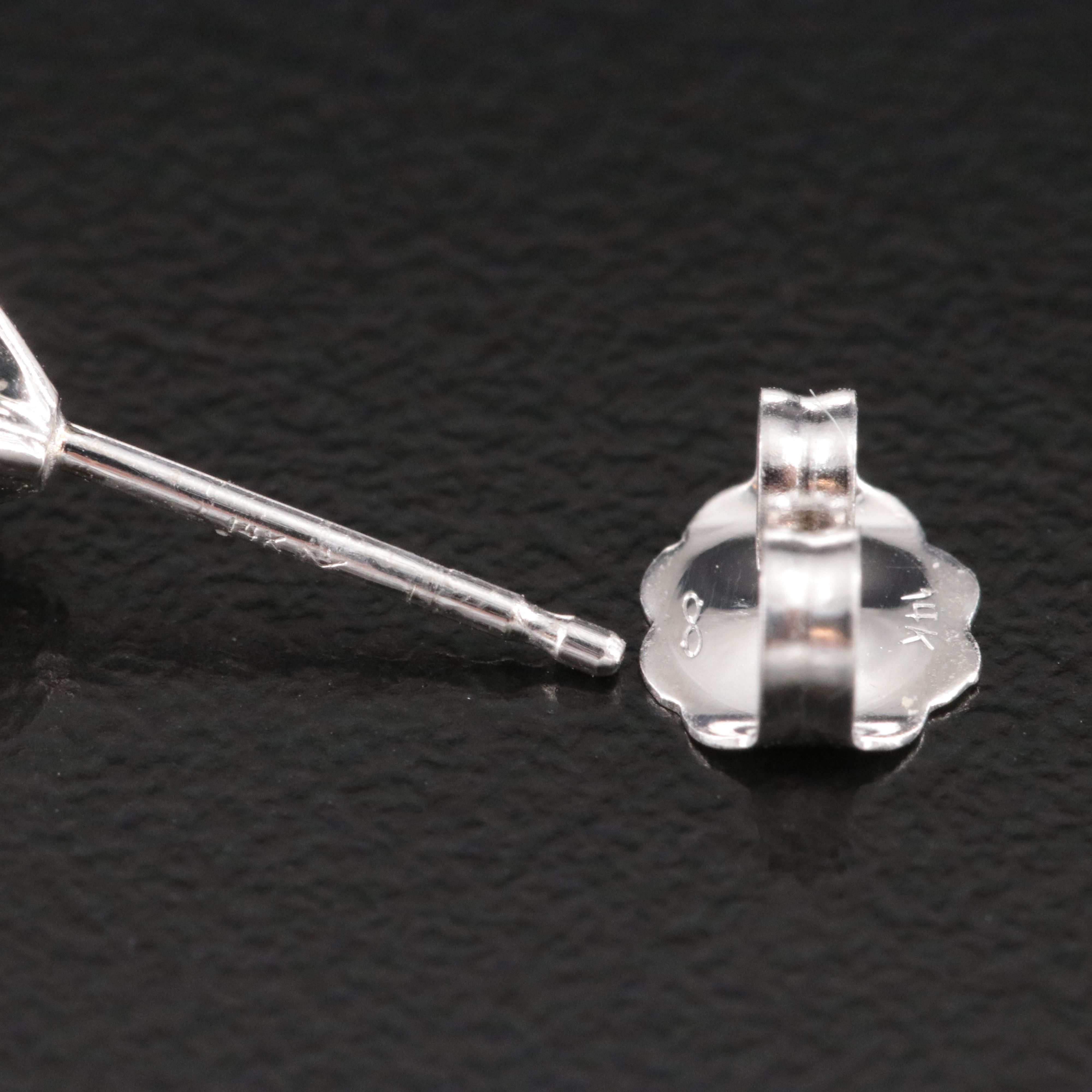 14K 3.03 CTW Lab Grown Diamond Stud Earrings with IGI Jewelry Report