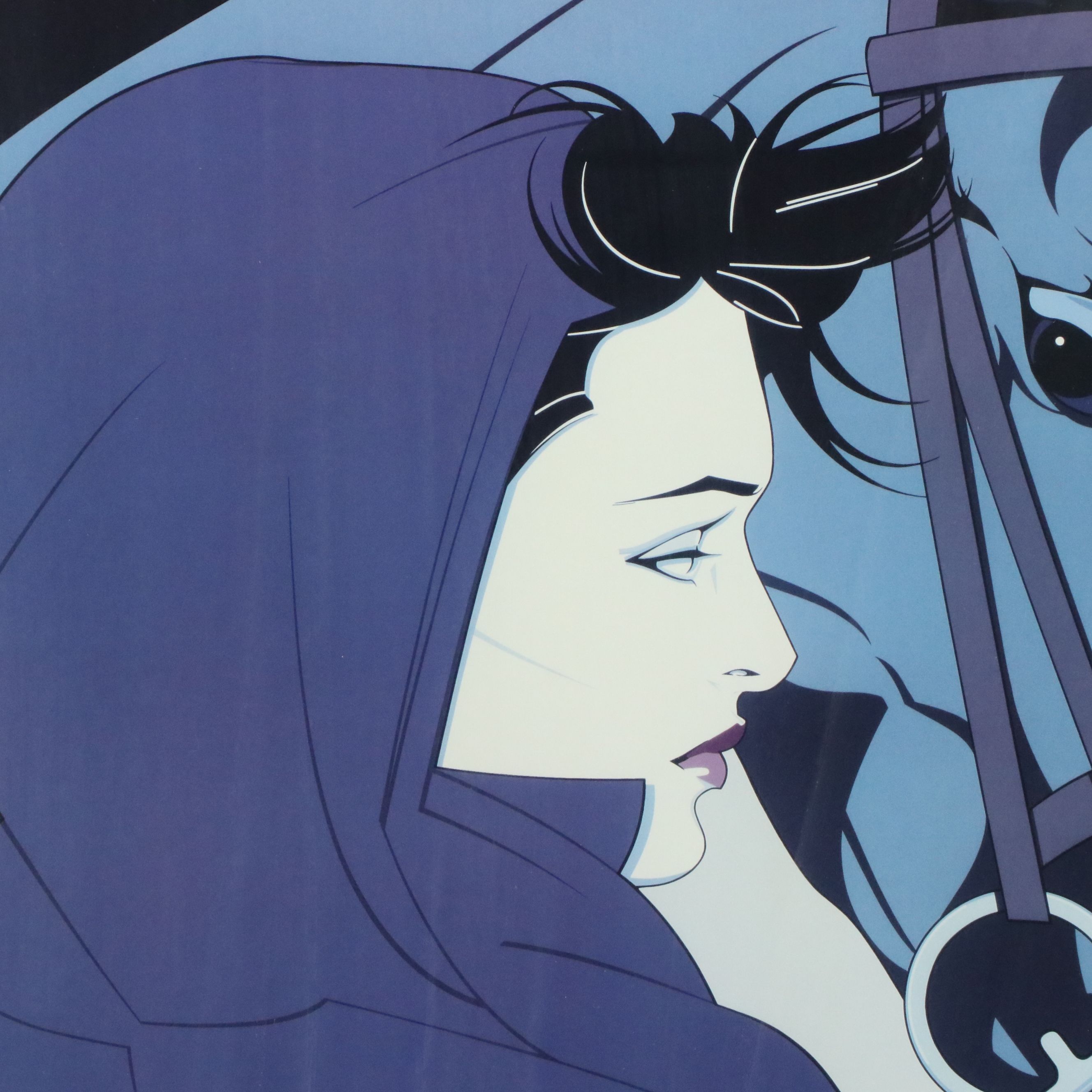 After Patrick Nagel Offset Lithograph "Montana," Late 20th Century
