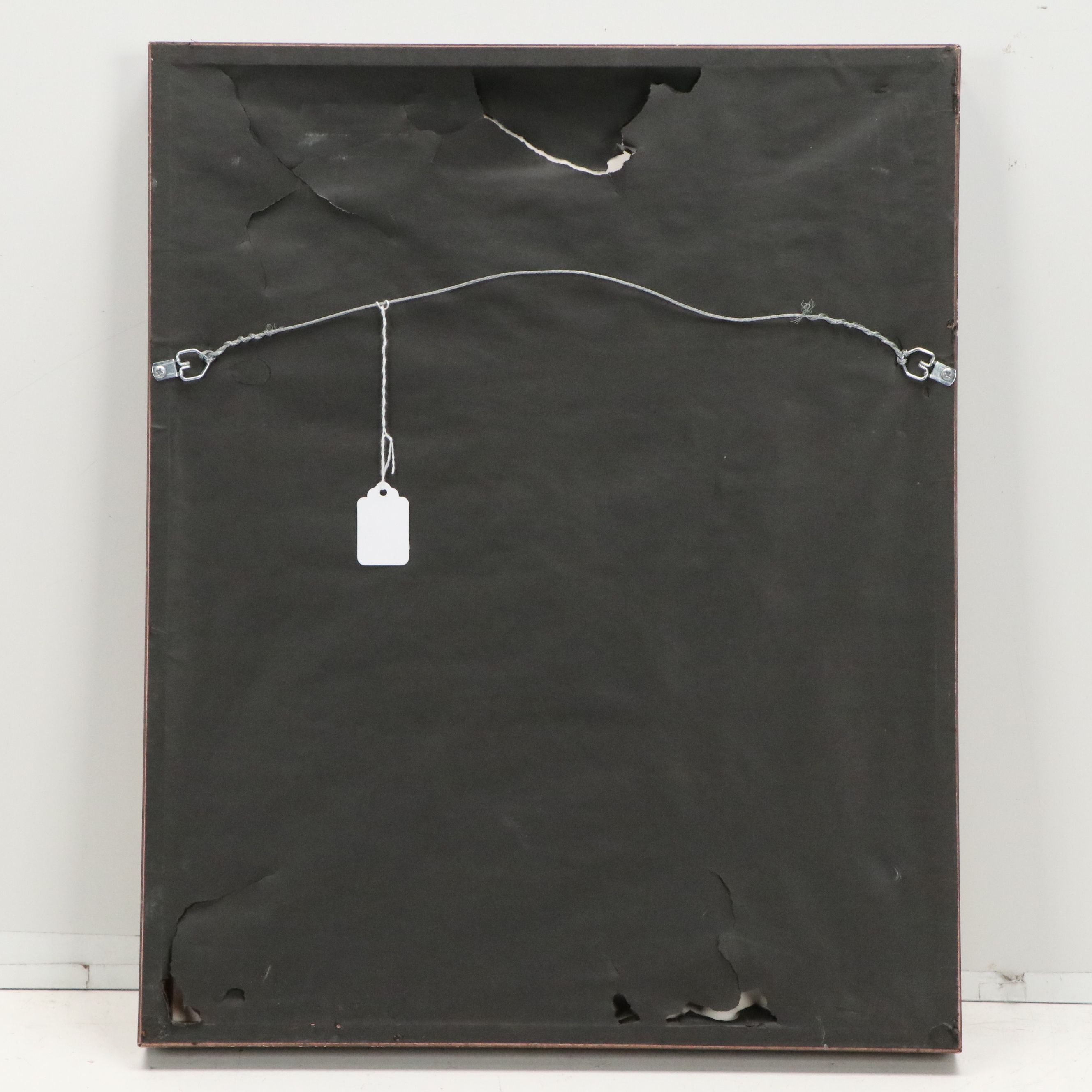 Abstracted Acrylic Painting of Pond Reflections, 1997