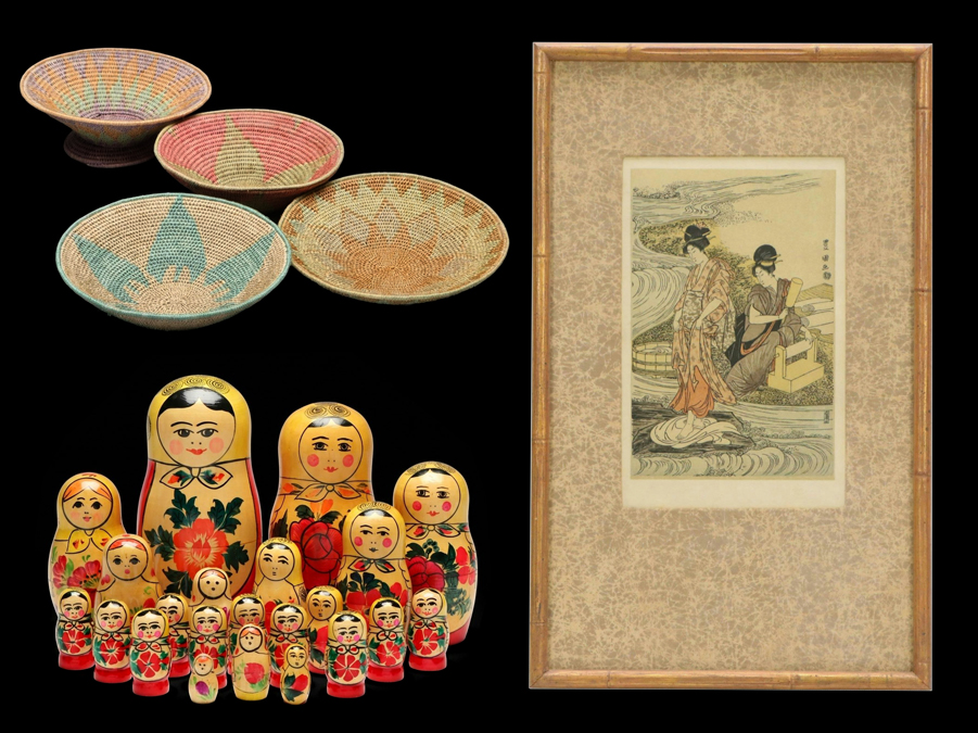 Global Textures & Botanical Style