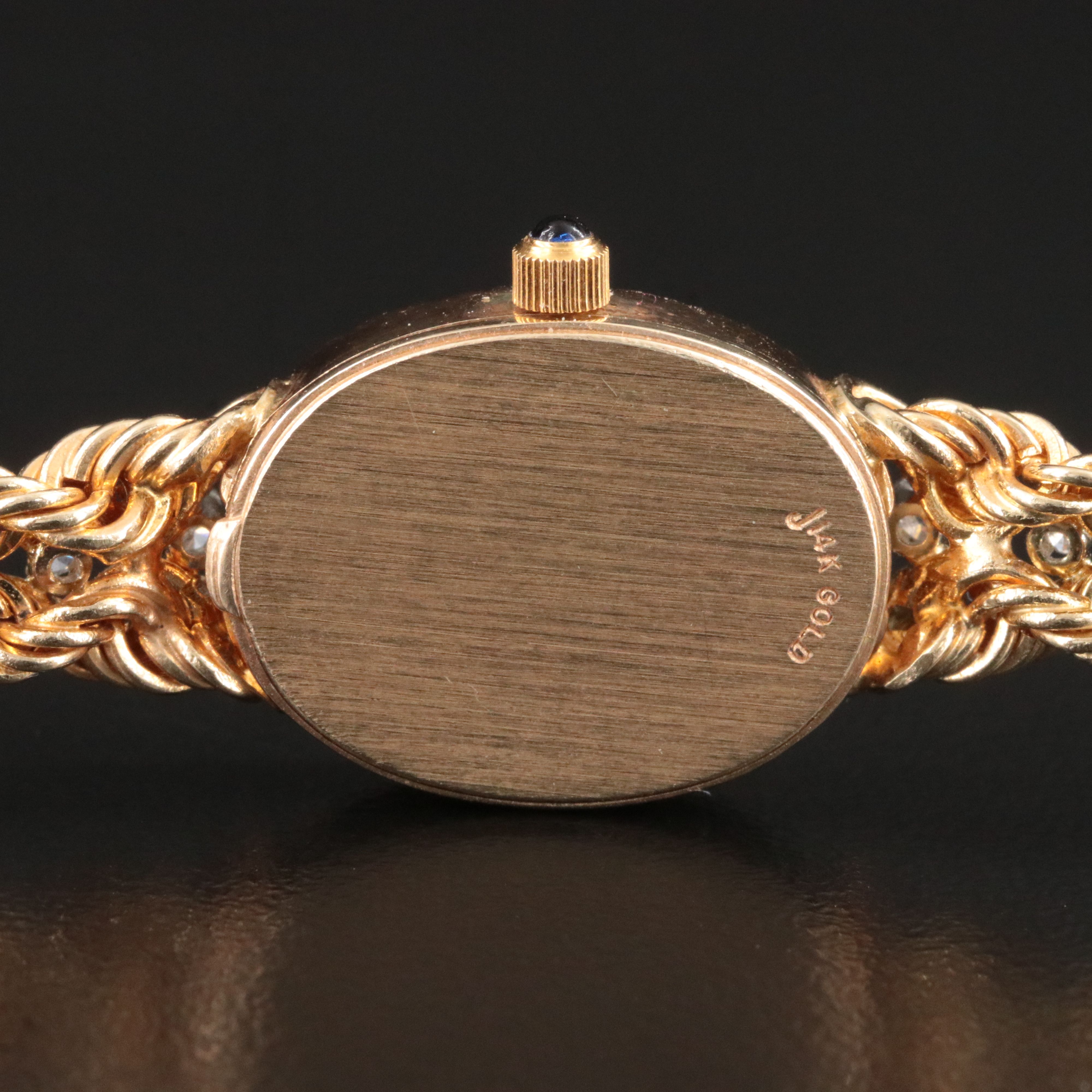 14K Diamond Geneve Quartz Watch