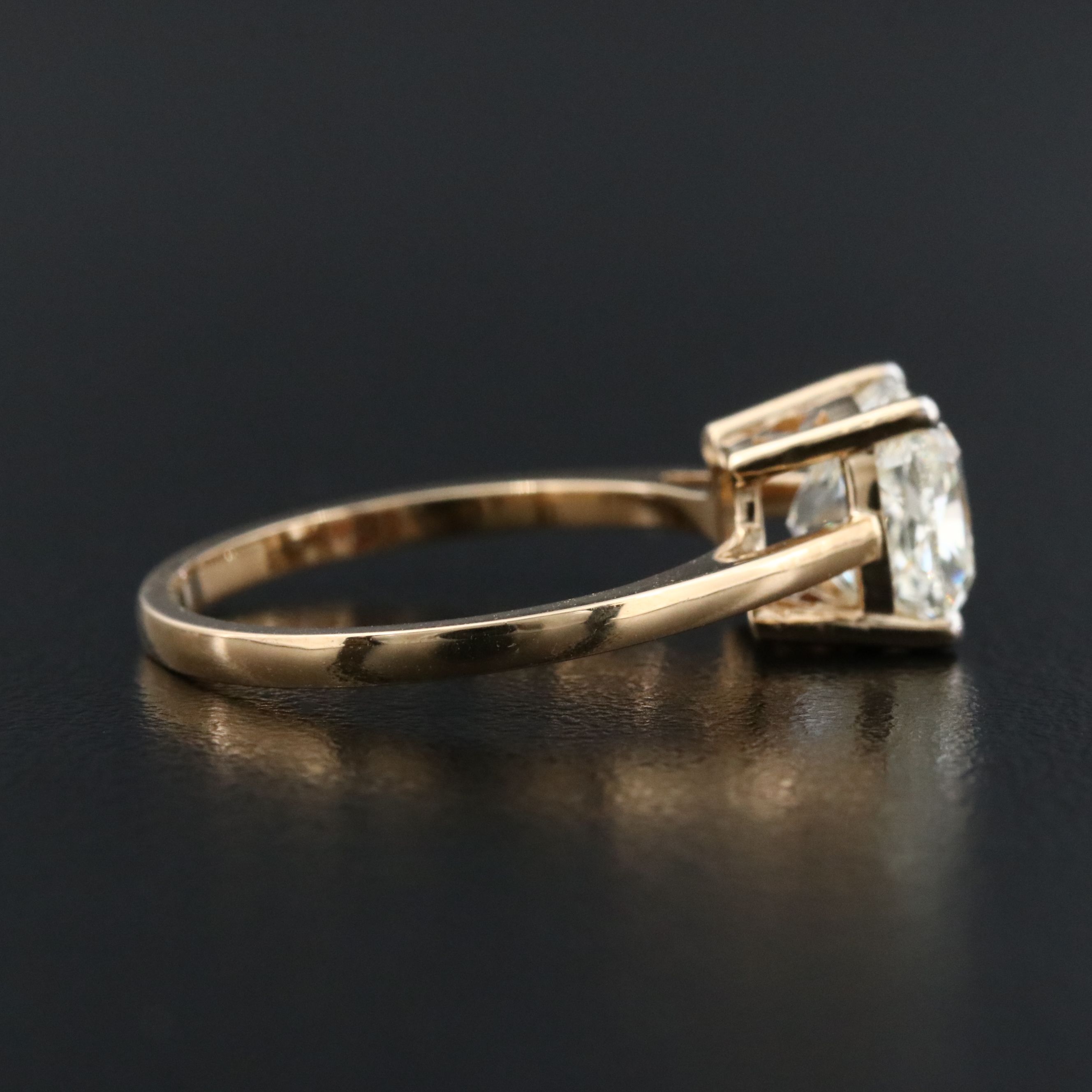 18K 2.52 CT Diamond Solitaire Ring