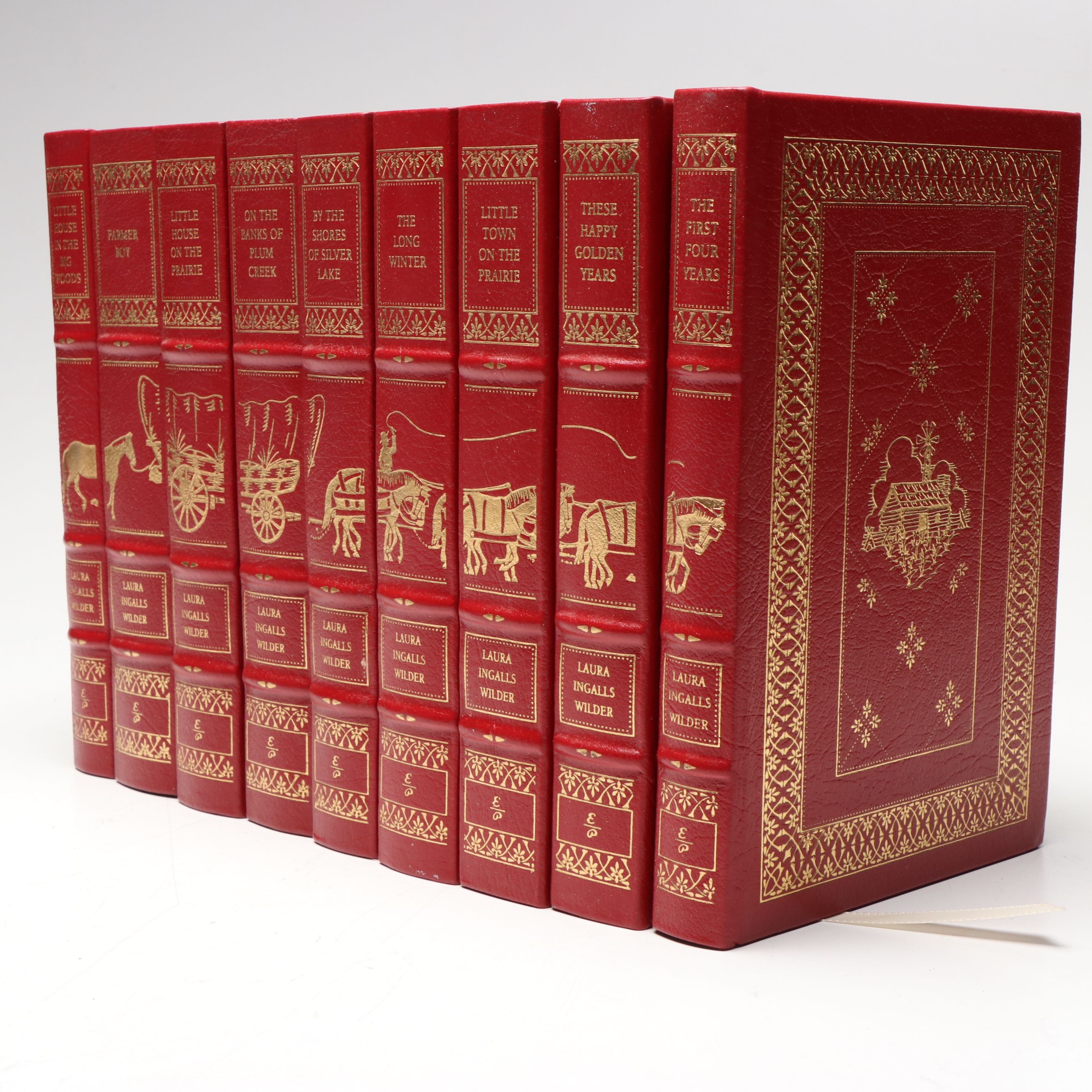 Easton Press "Little House on the Prarie" Series by Laura Ingalls Wilder