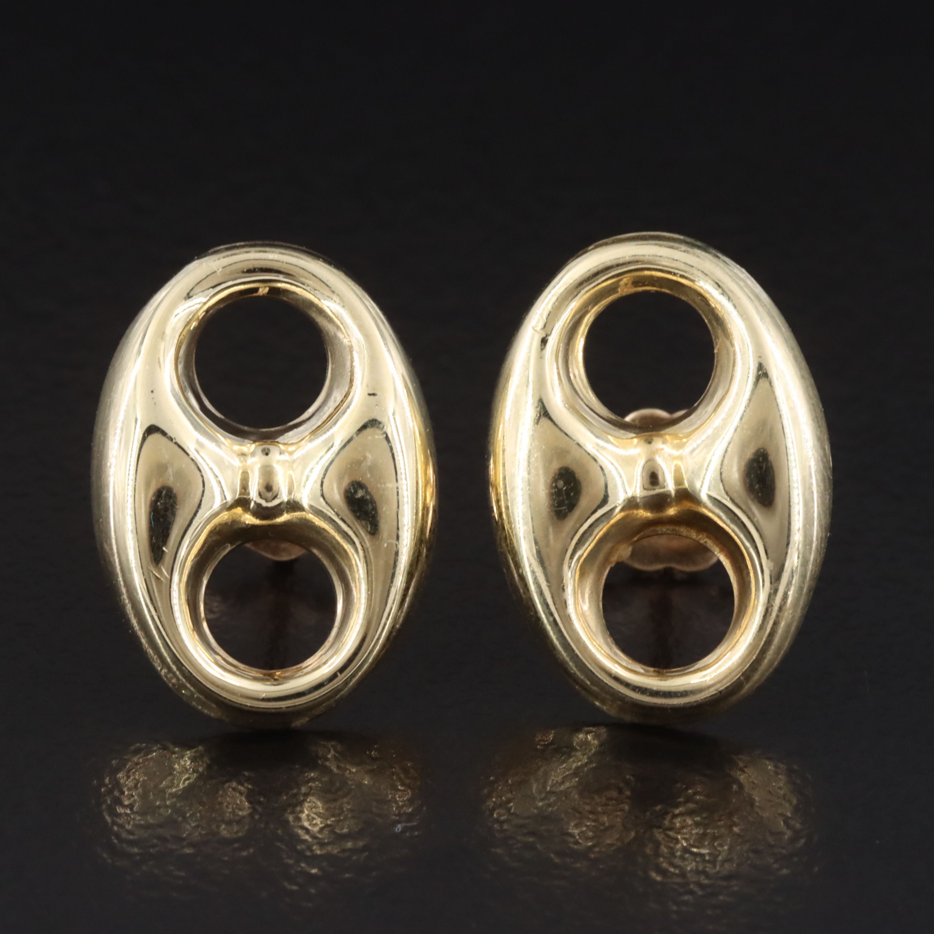 14K Mariner Link Earrings