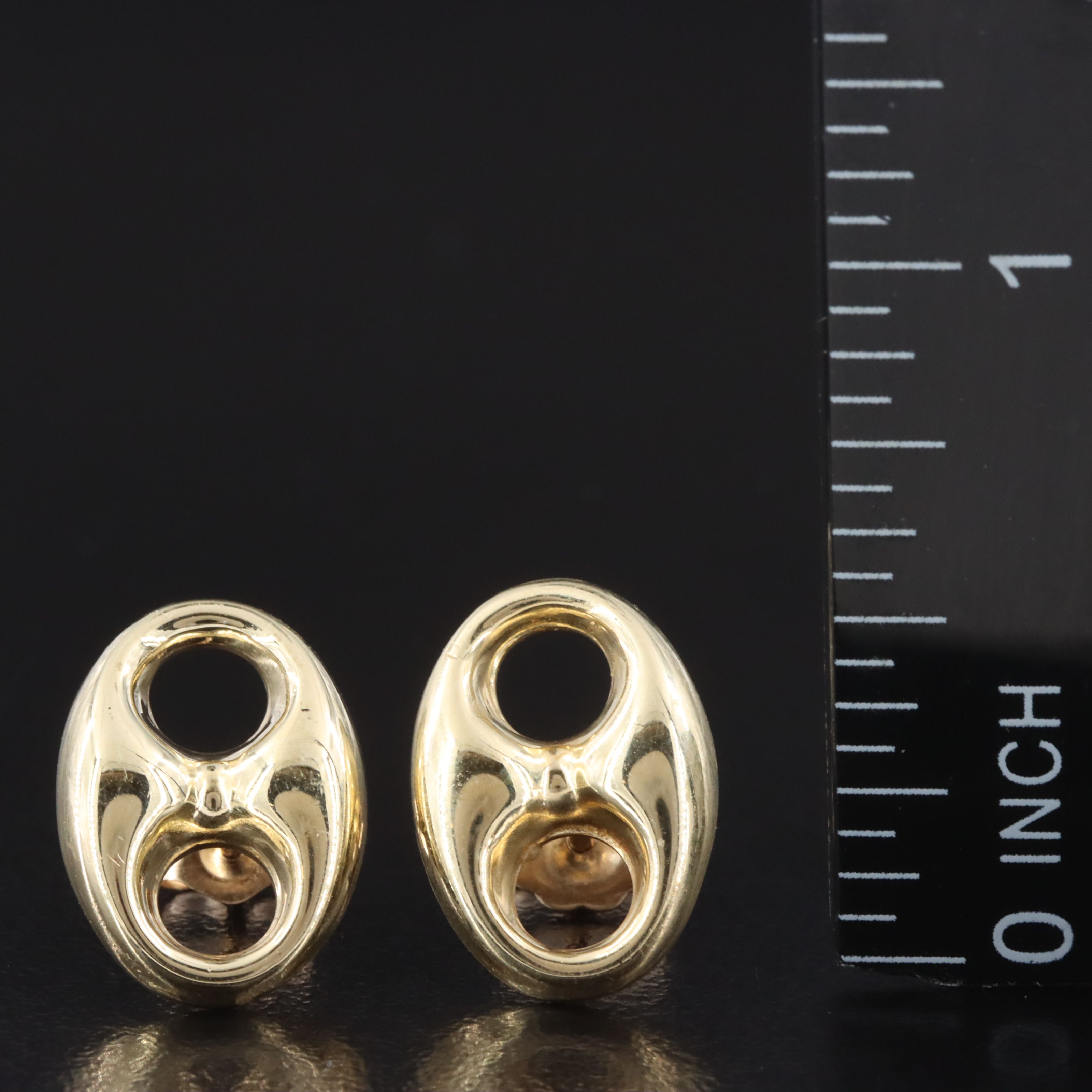 14K Mariner Link Earrings