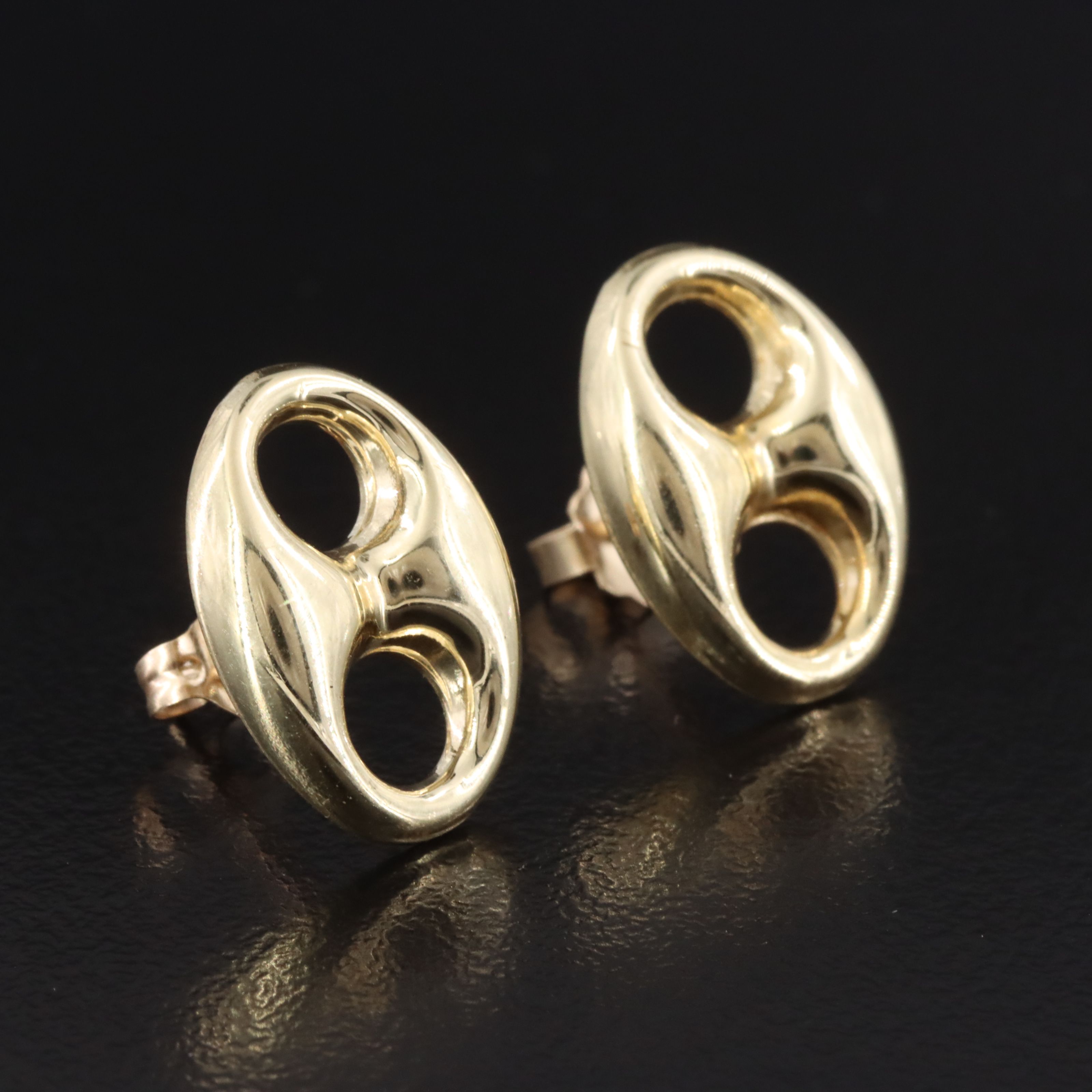 14K Mariner Link Earrings