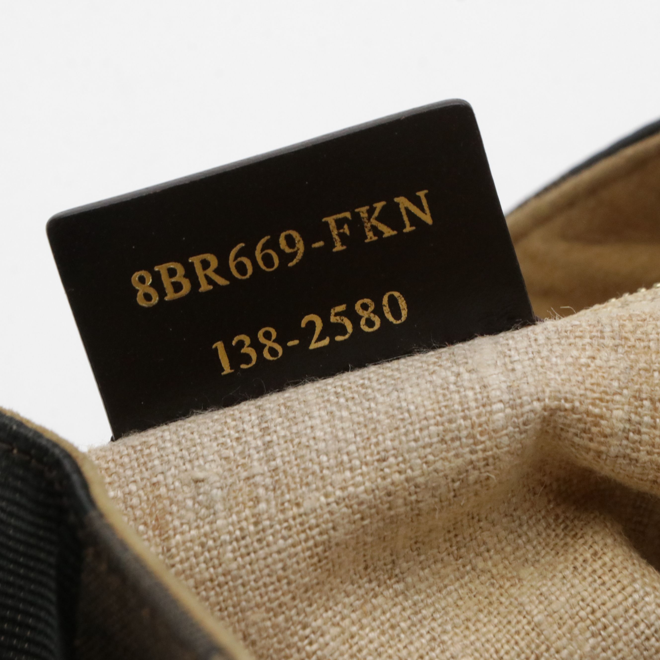 Fendi Pequin Striped Canvas and Bicolor Leather Hobo Shoulder Bag