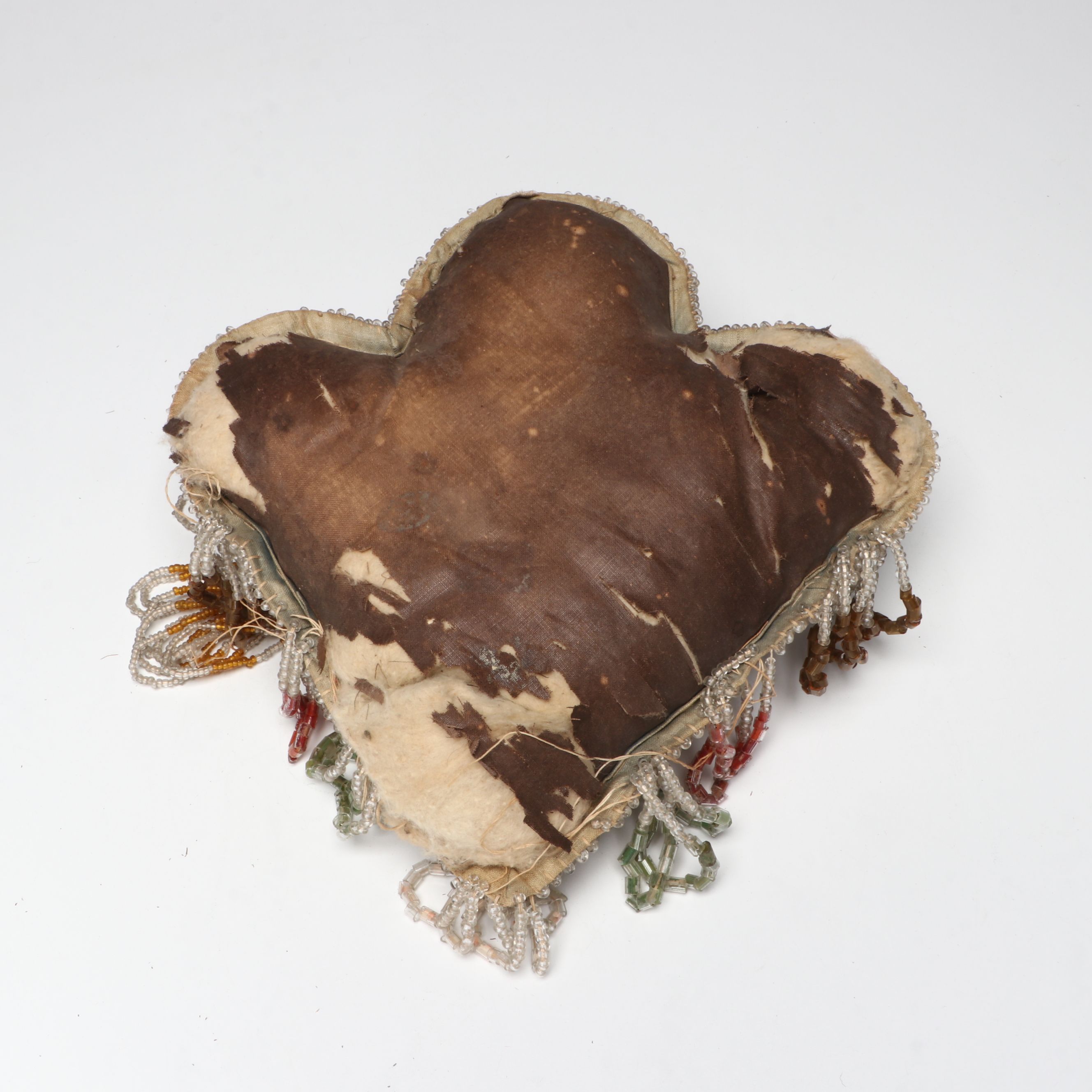 Haudenosaunee (Iroquois) Beaded Whimsy with Other Needlework Pillow and Doll