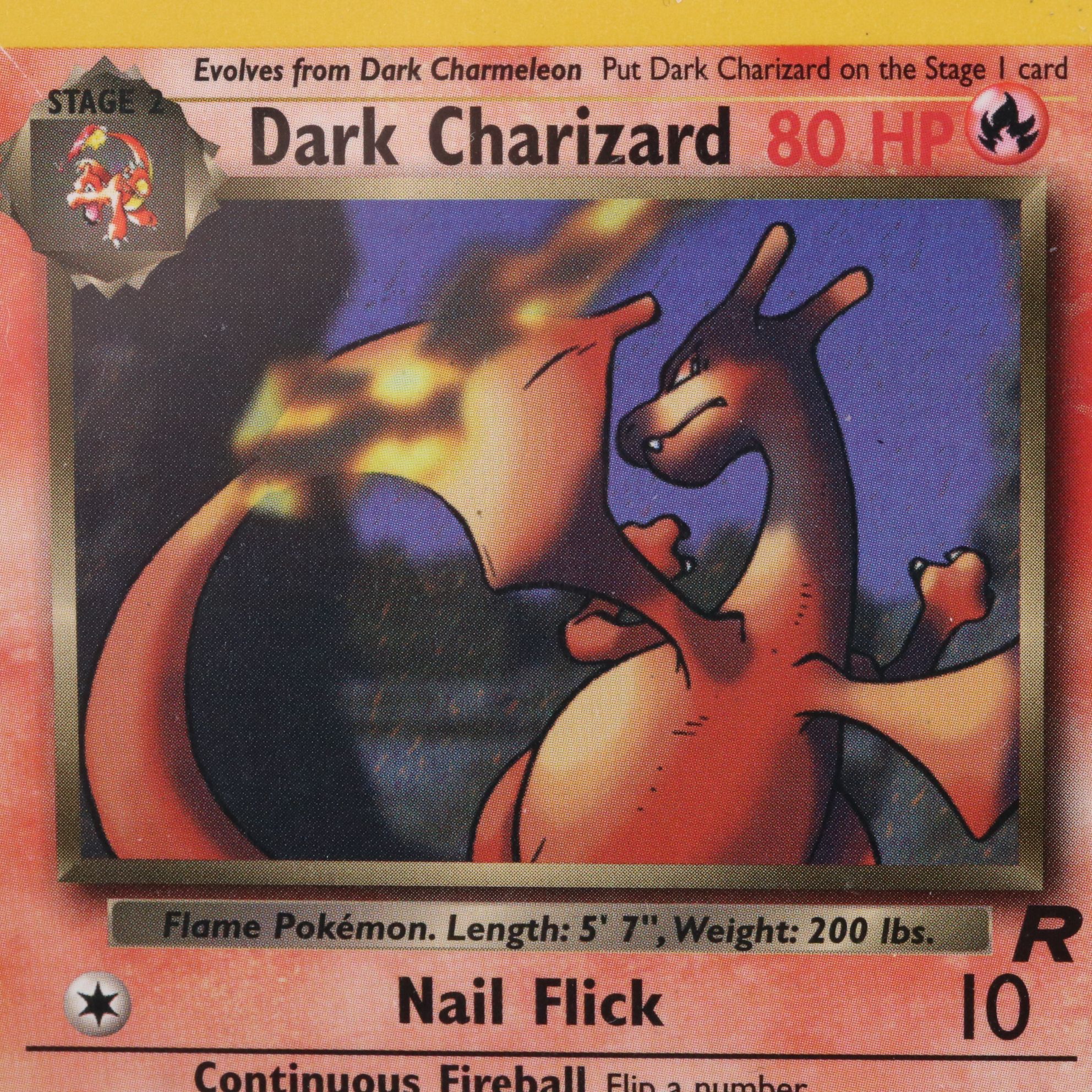 Team Rocket Dark Charizard Pokémon Card