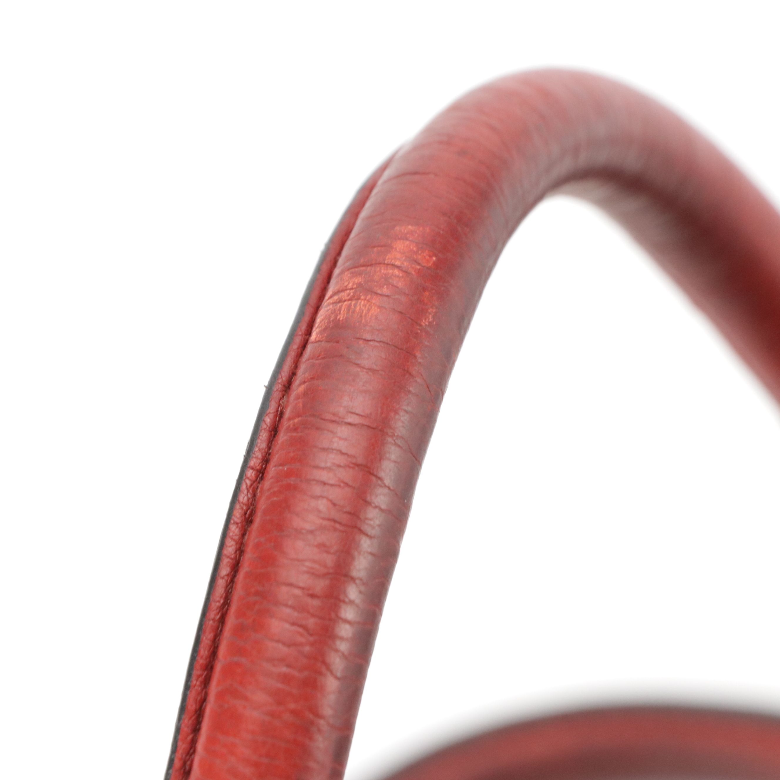 Prada Small Twin Pocket Two-Way Tote Bag in Red Glace Calf Leather