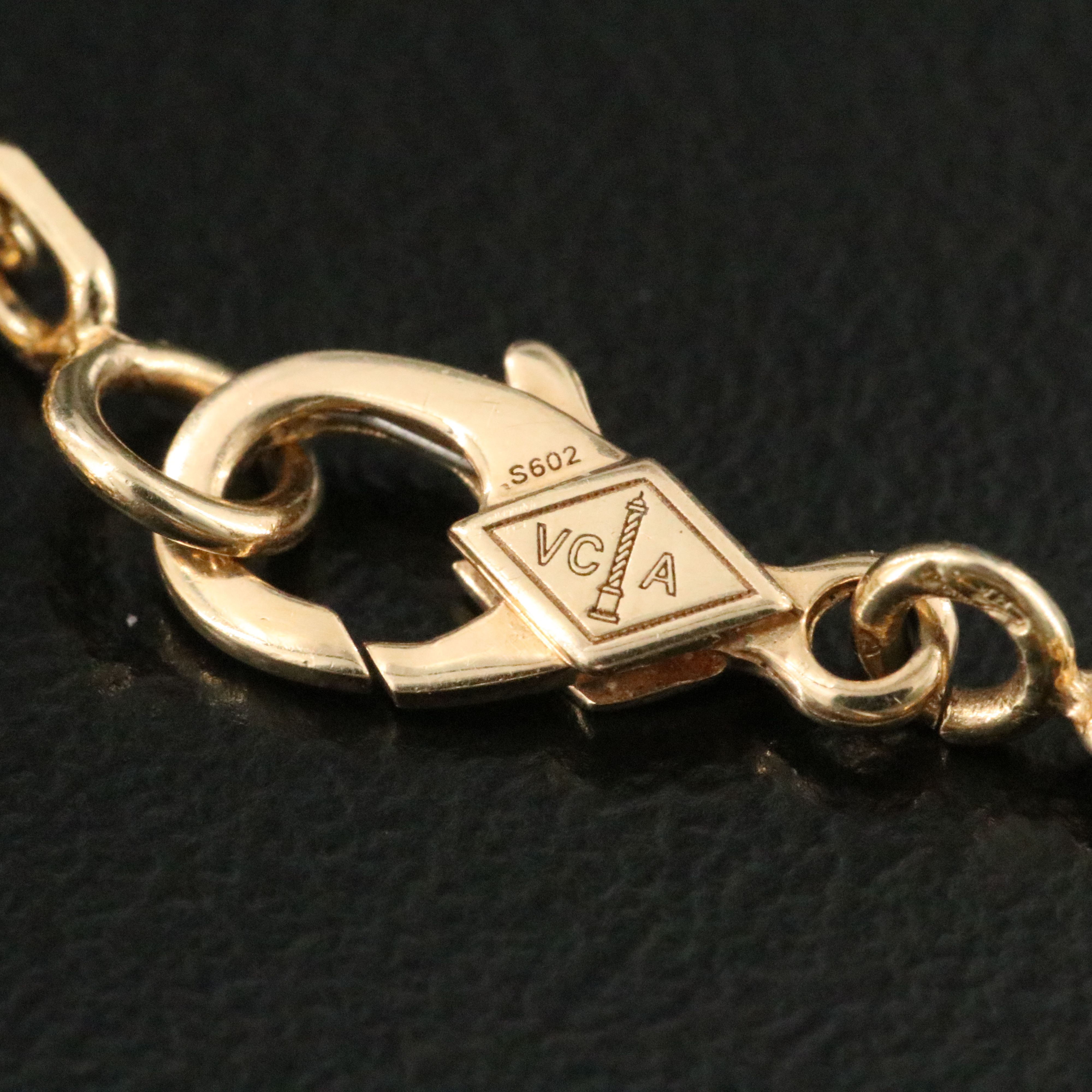 Van Cleef & Arpels Vintage Alhambra 18K Mother-of-Pearl Bracelet