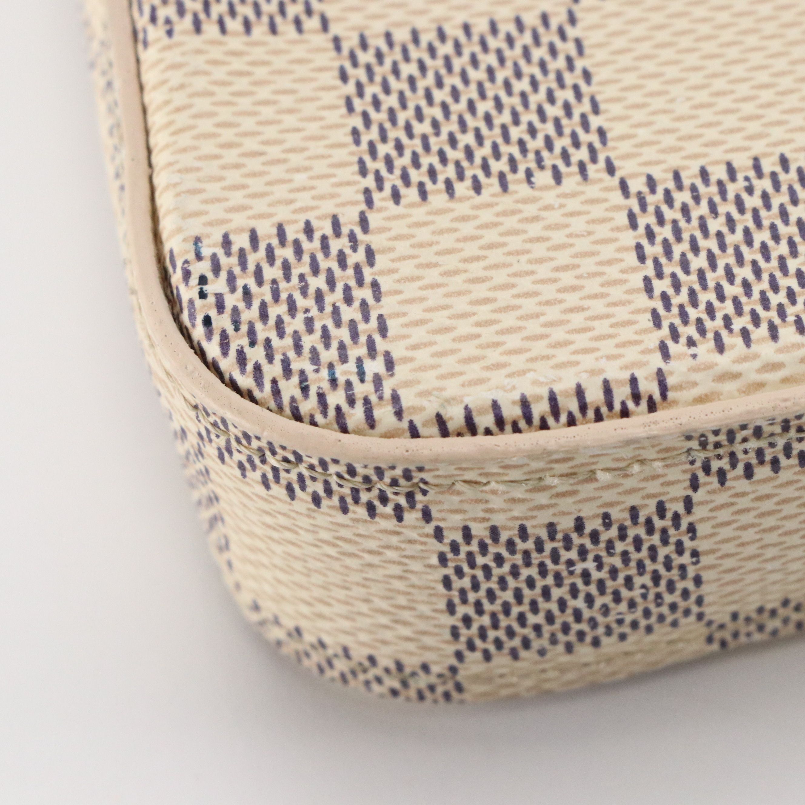 Louis Vuitton Pochette Félicie in Damier Azur Canvas with Inserts