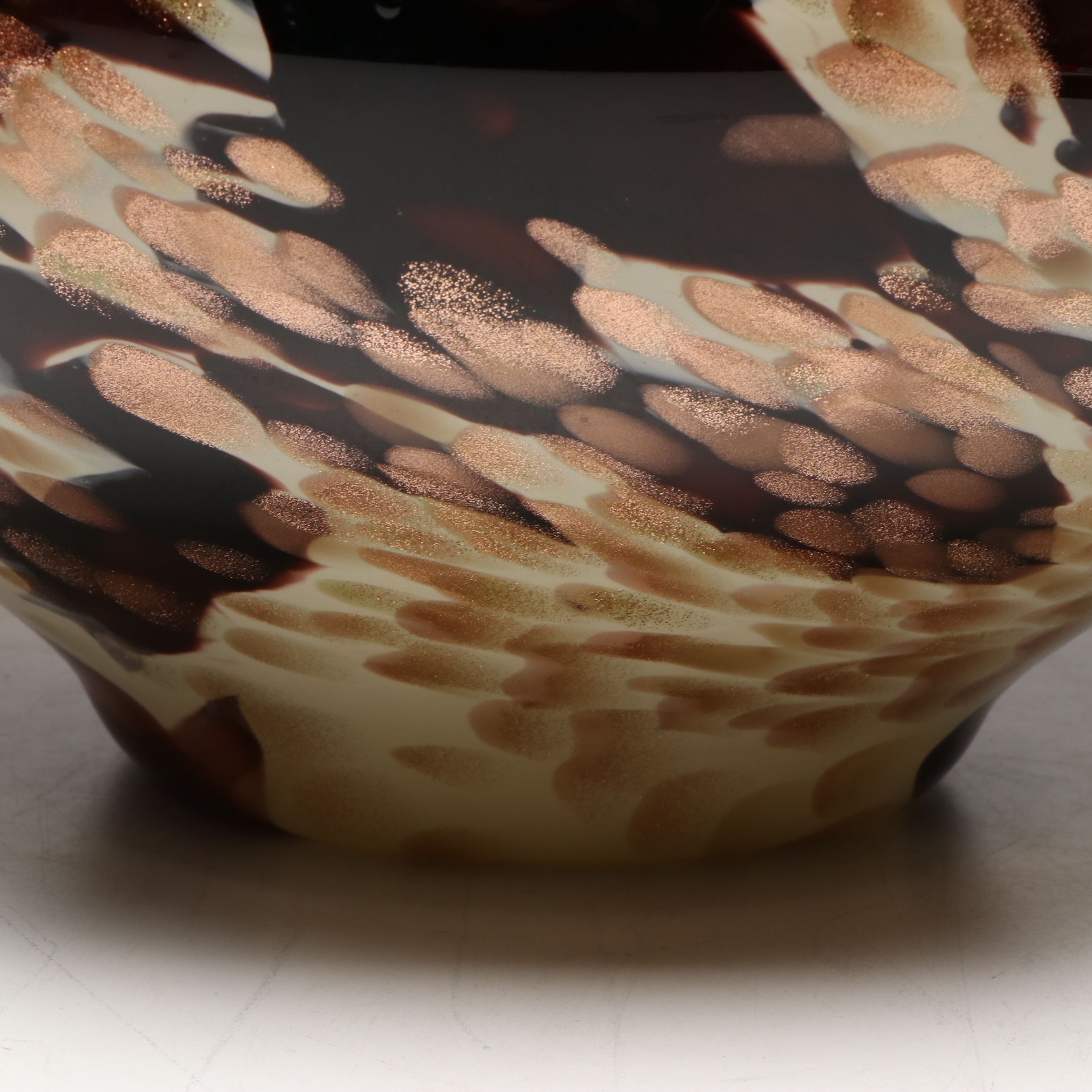 Evans Design Group Aventurine Glass Accent Vase