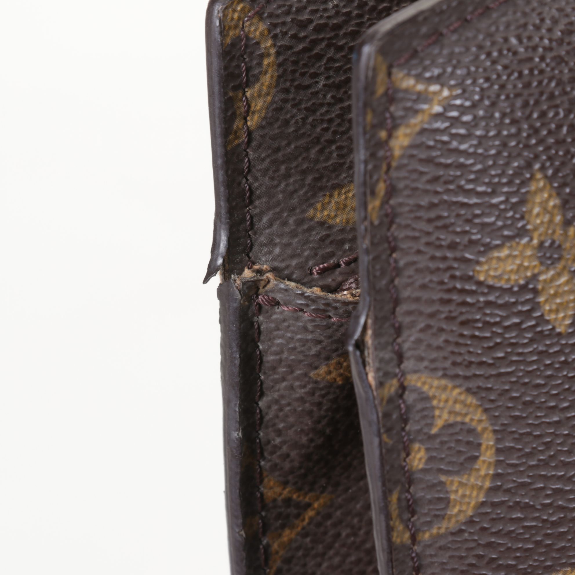 Louis Vuitton Babylone Tote Bag in Monogram Canvas and Vachetta Leather