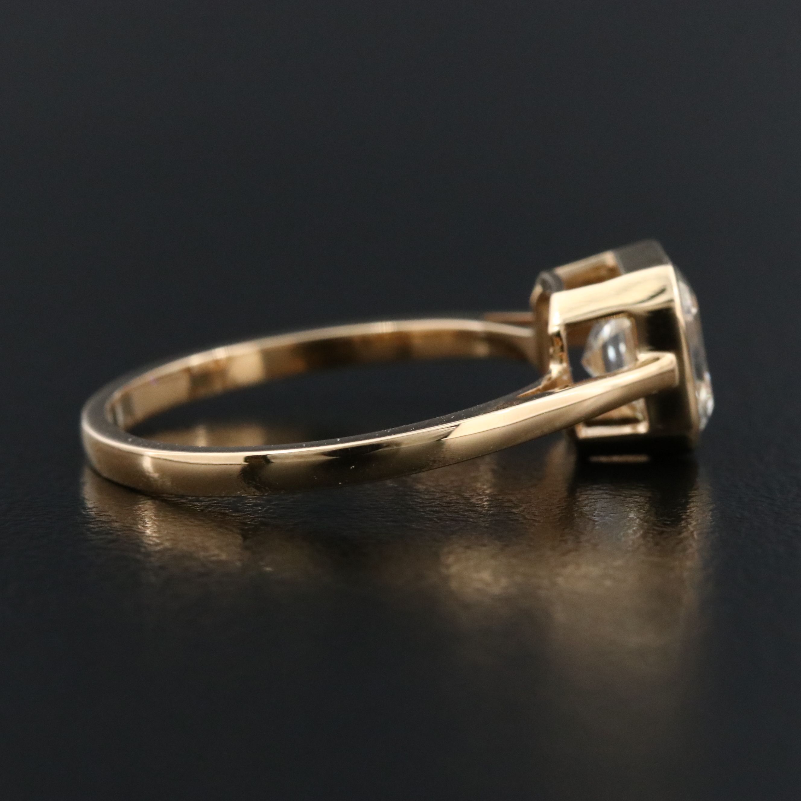 18K 1.70 CT Internally Flawless Diamond Ring