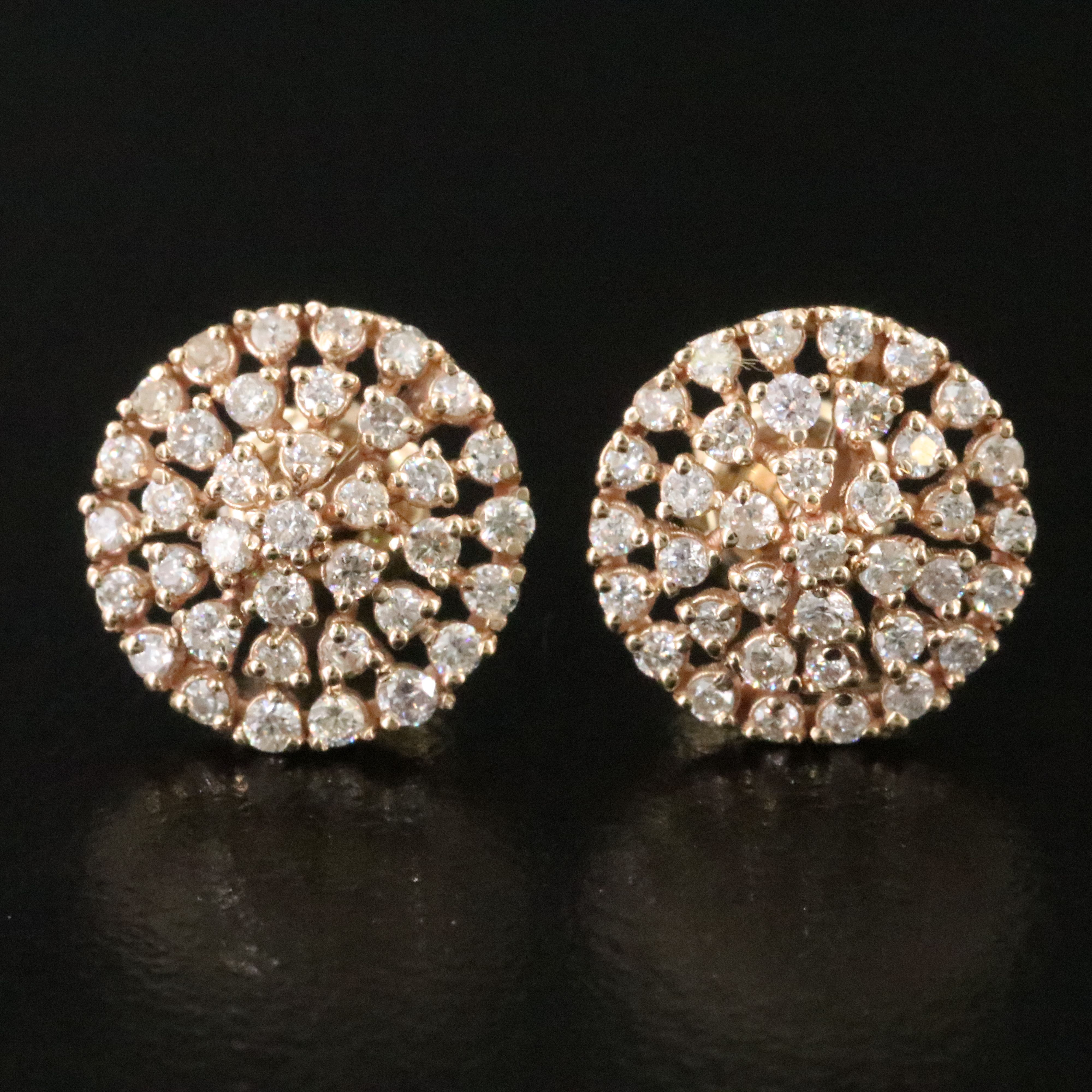 14K 0.60 CTW Diamond Earrings