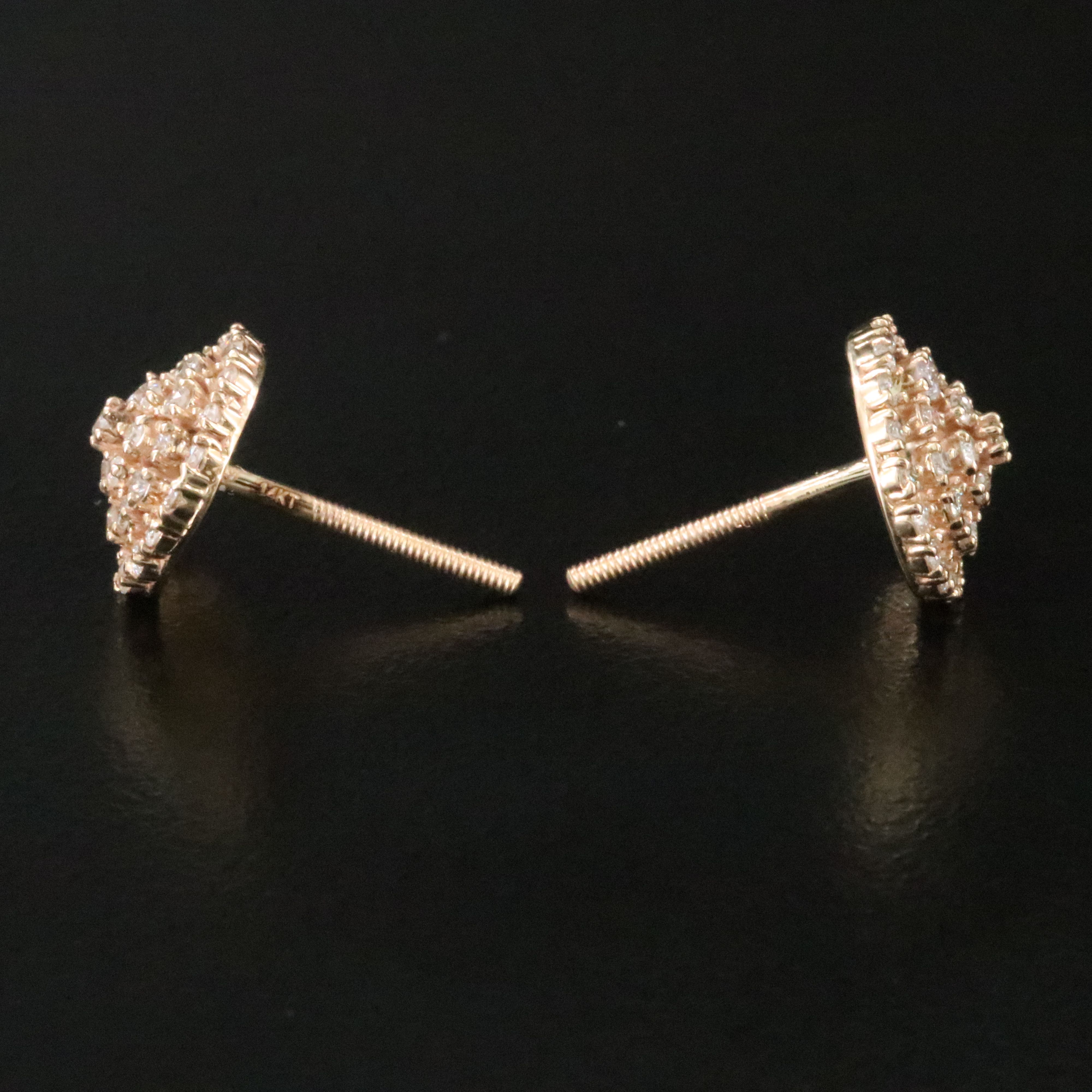 14K 0.60 CTW Diamond Earrings