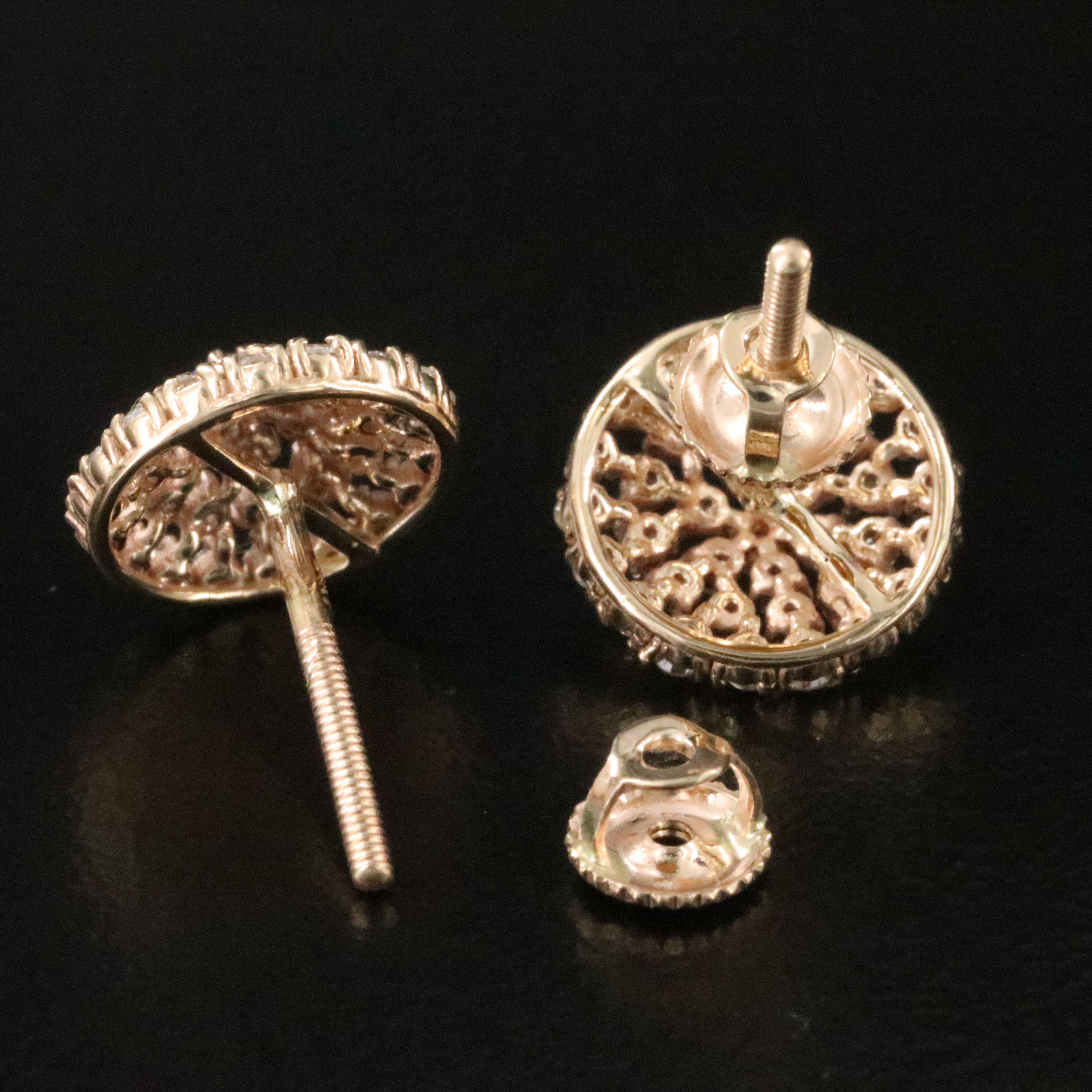 14K 0.60 CTW Diamond Earrings