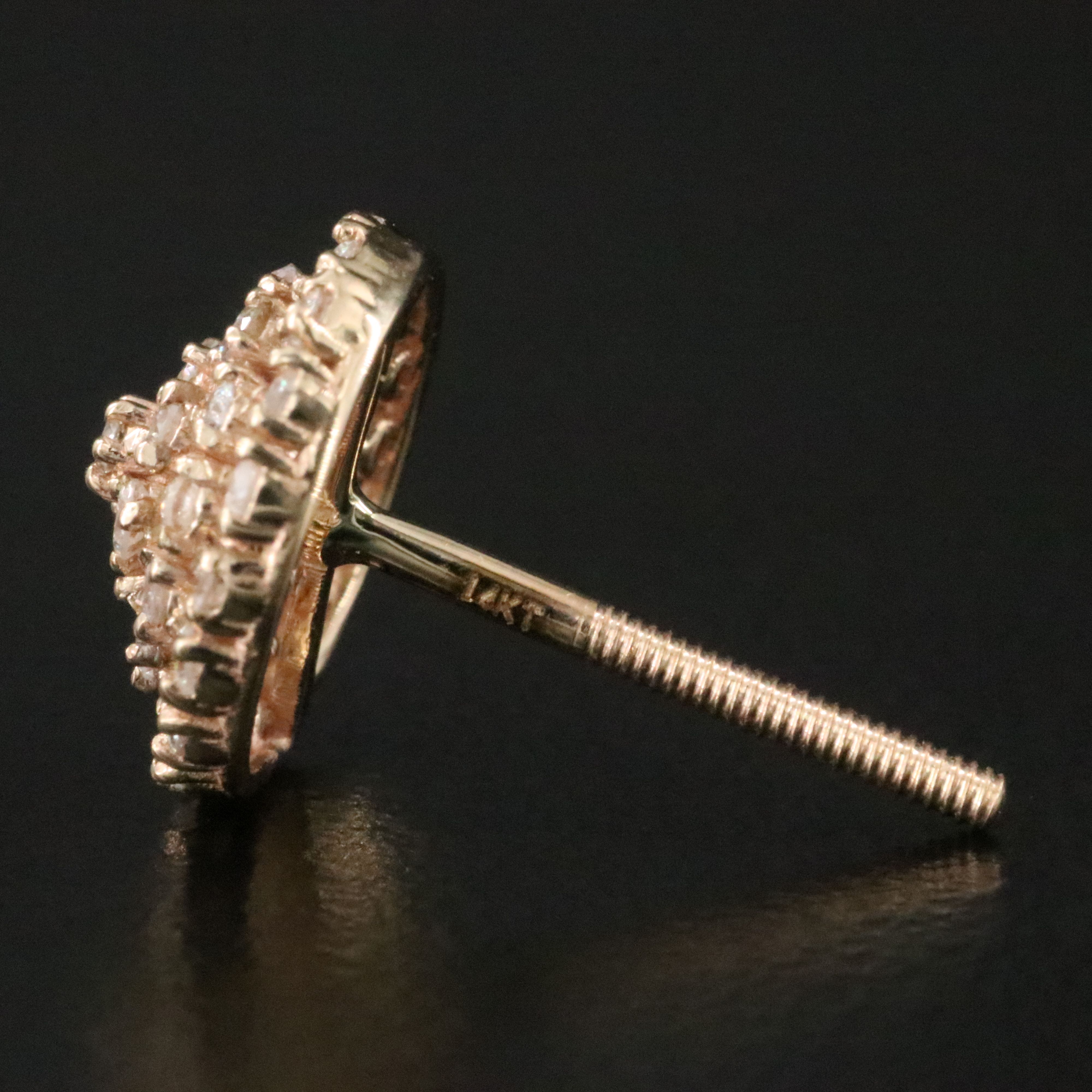 14K 0.60 CTW Diamond Earrings