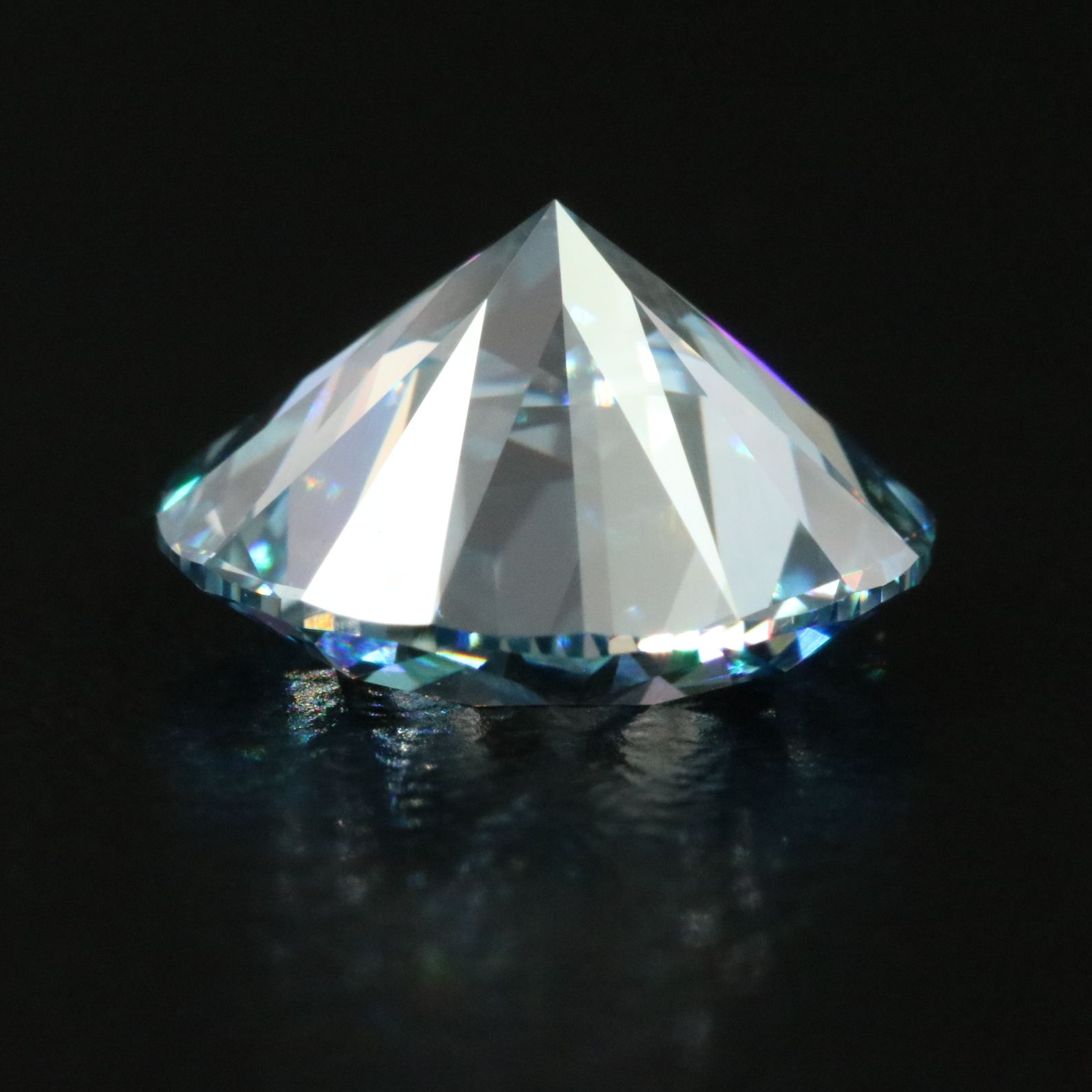 Loose 3.01 CT Lab Grown Fancy Vivid Blue Diamond with IGI Report