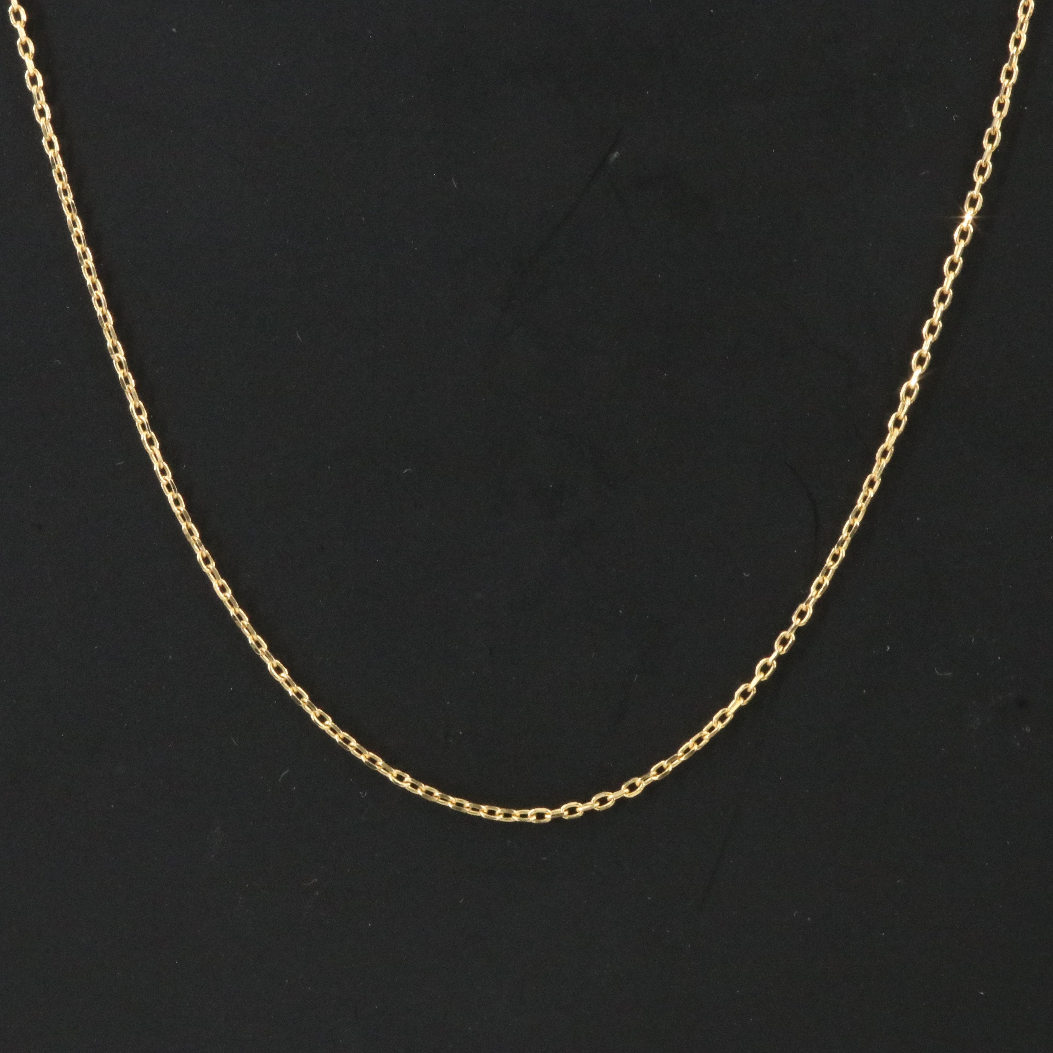 14K Cable Chain Necklace
