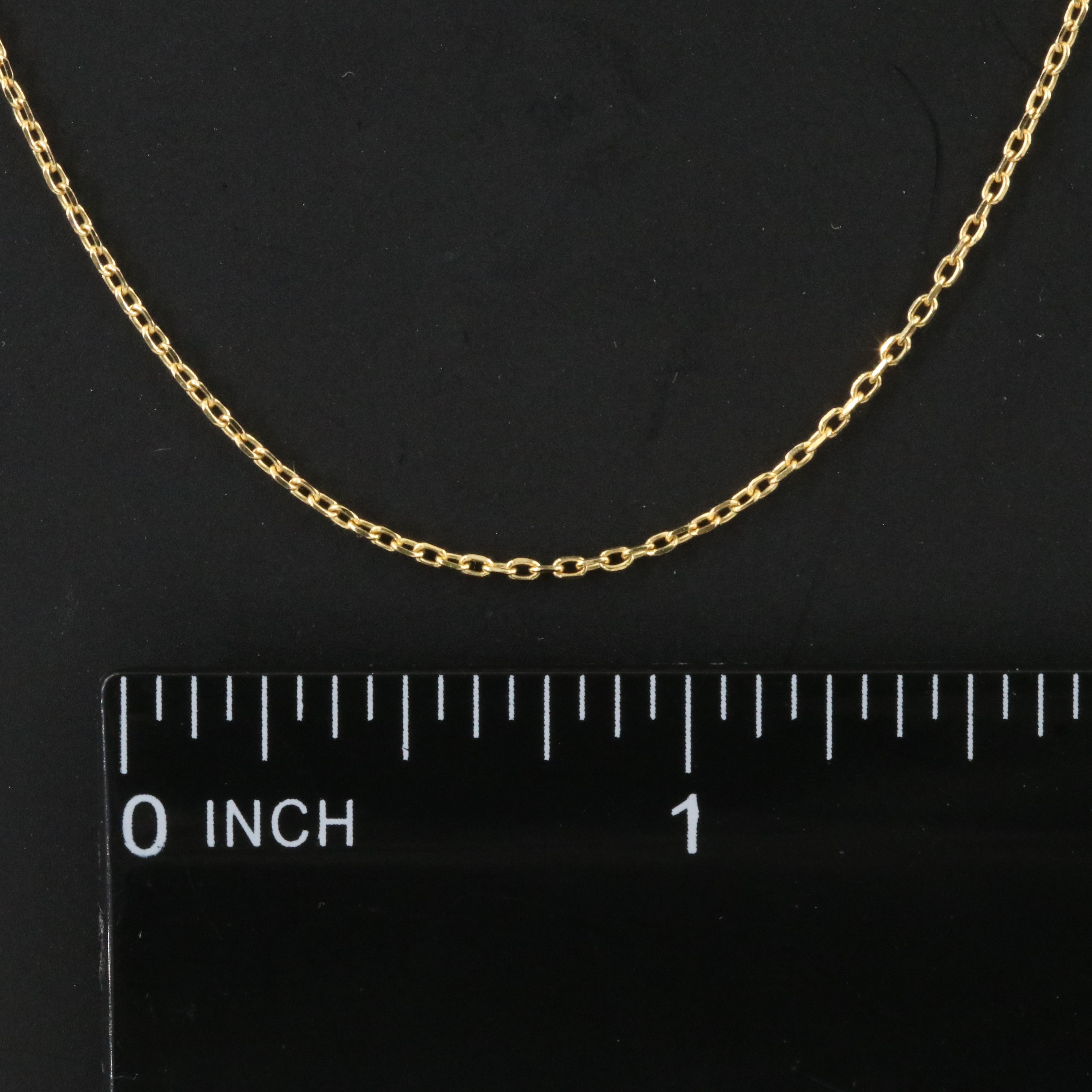 14K Cable Chain Necklace